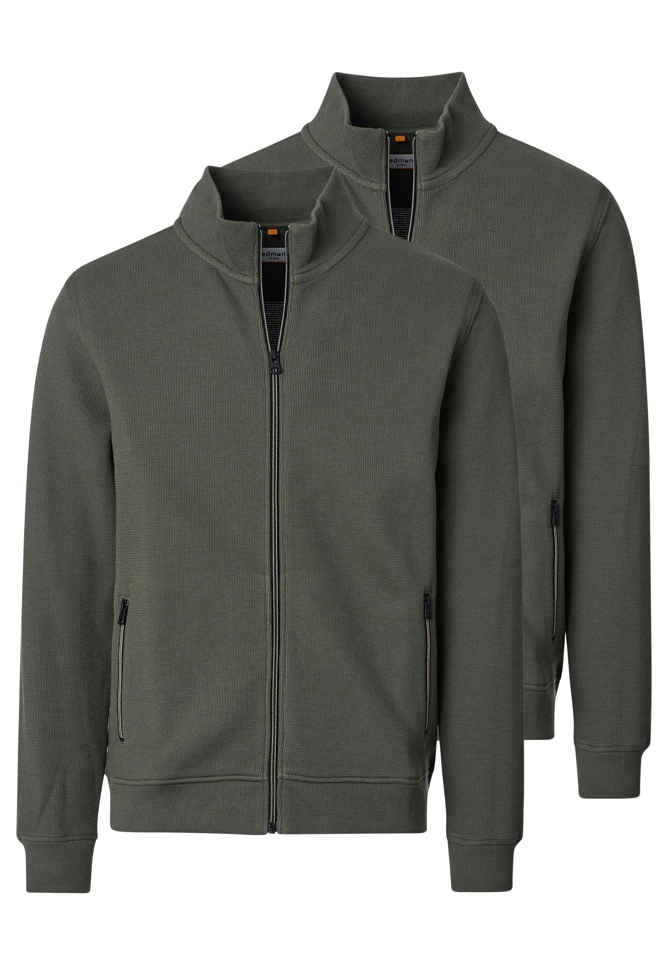 Sweatjacke 2er Pack Basic