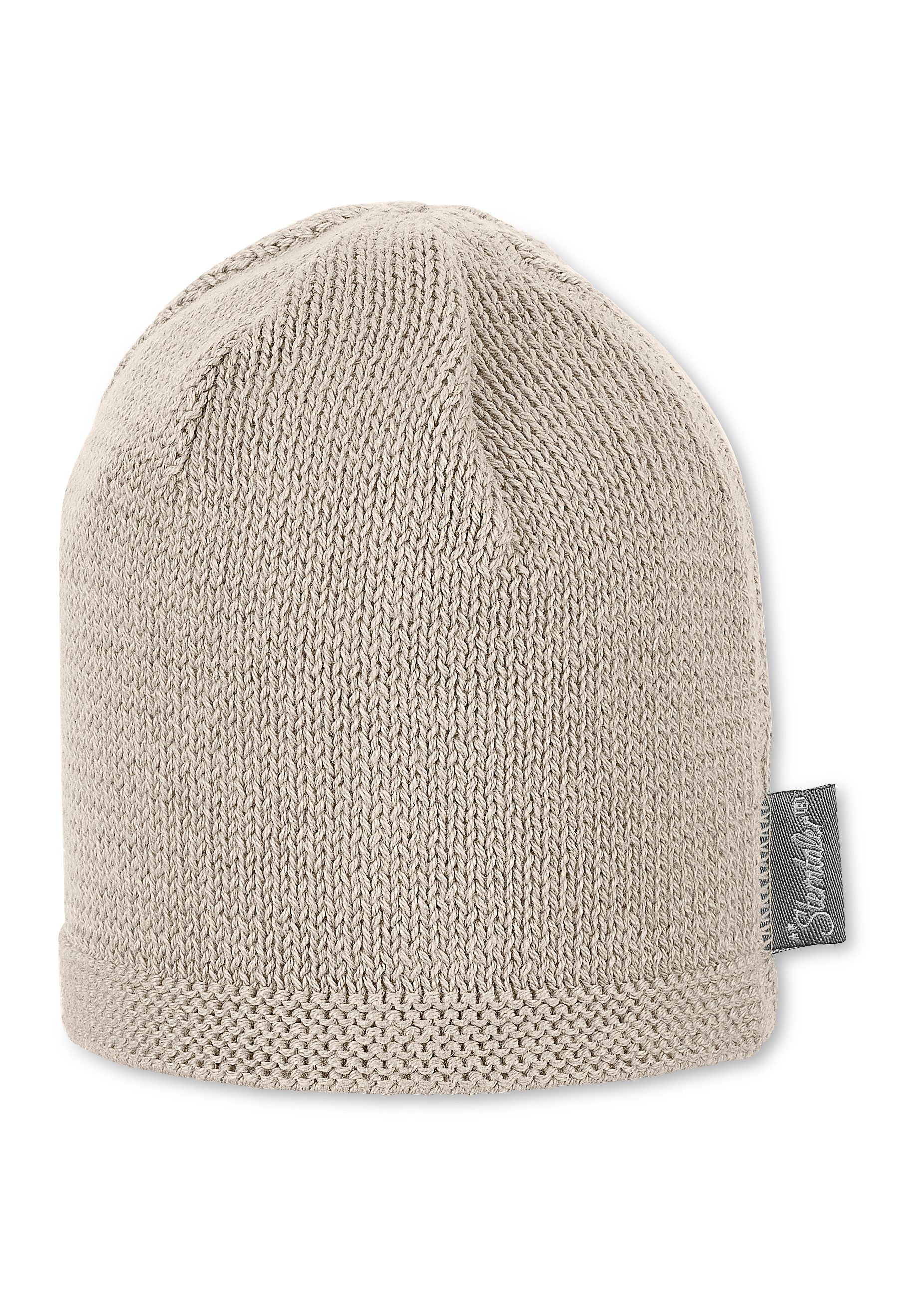 Sterntaler® Strickmütze OCS Strickmütze (1-St) Strick Beanie Kinder aus weicher Baumwolle unifarben – Bild 4 von 5
