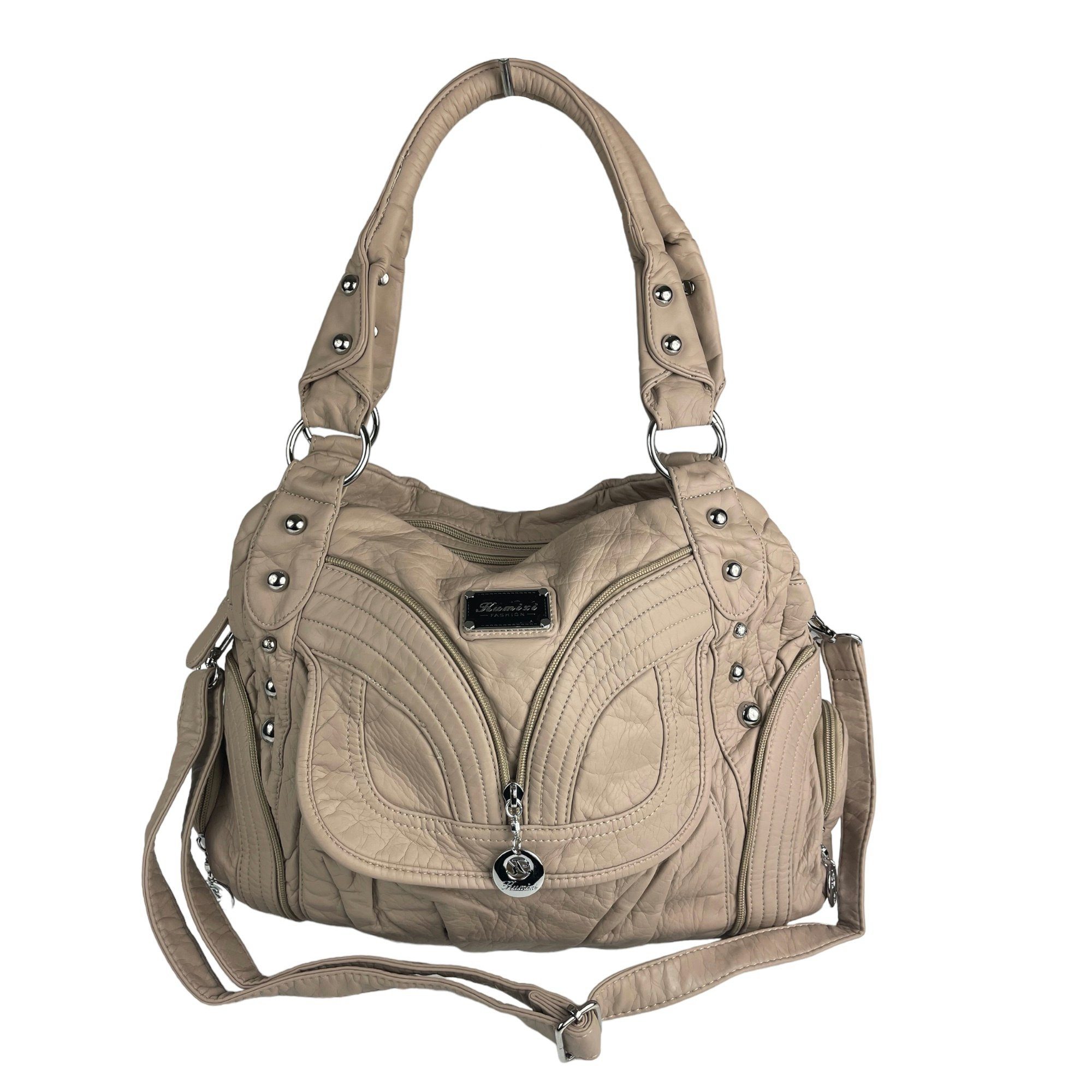 Taschen4life Schultertasche klassische Damen Handtasche AK1168, günstig online kaufen