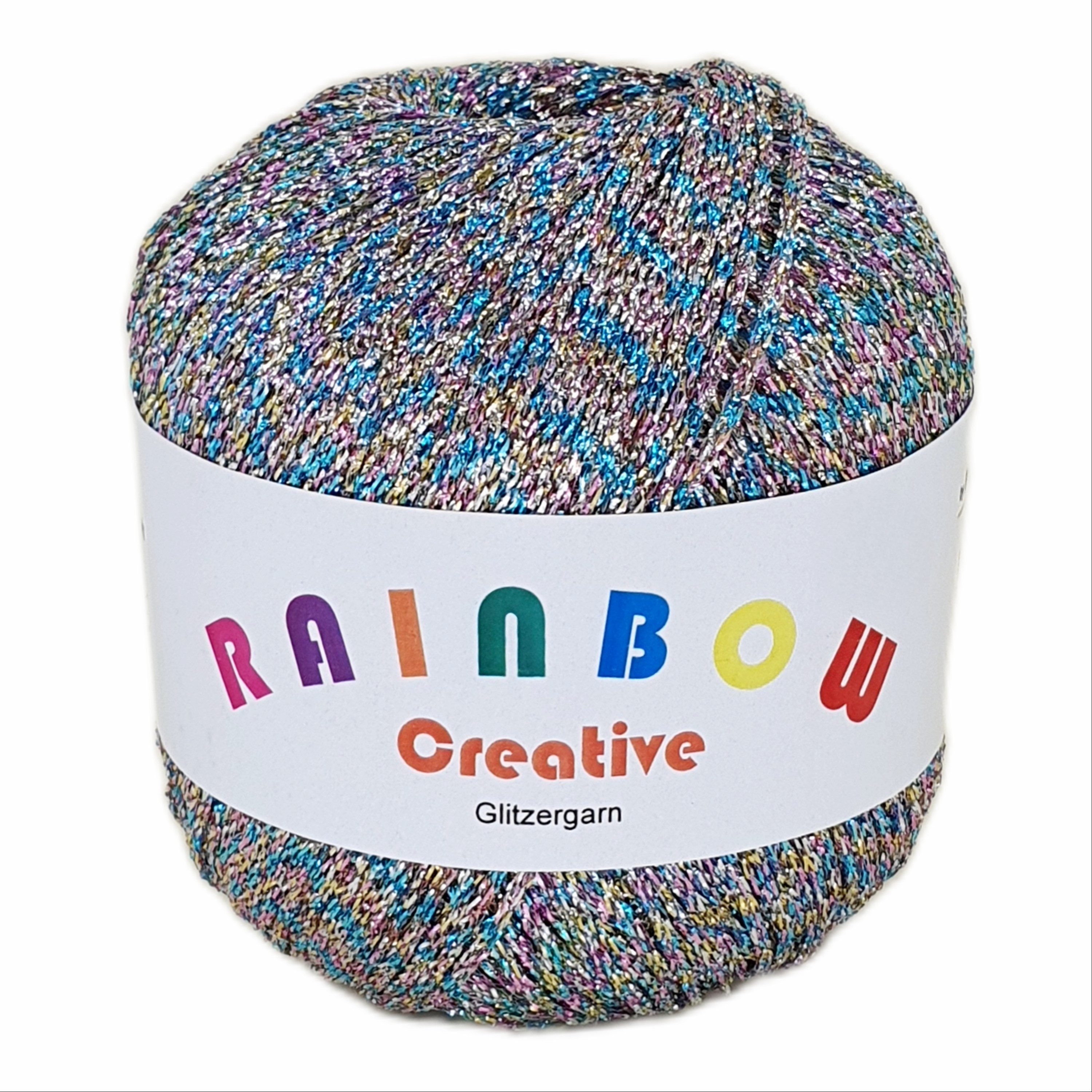 NOGA EFFEKTGARN GmbH Rainbow Creative auf 25 Gramm Knäuel Effektgarn