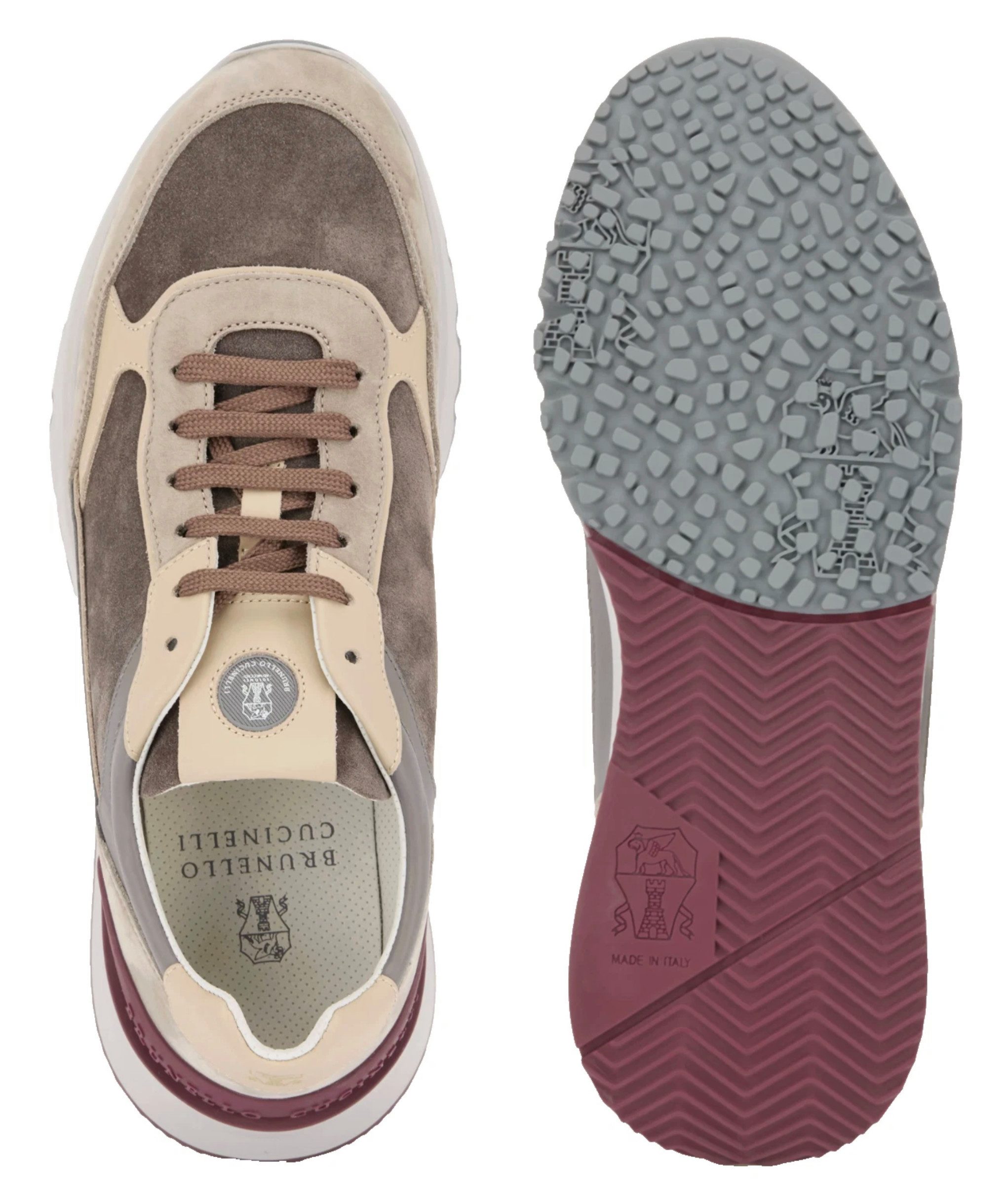 BRUNELLO CUCINELLI Luxury Runner Turnschuhe Schuhe Iconic Trainers Sneaker Gefertigt in Italien nach den hohen Qualitätsstandards