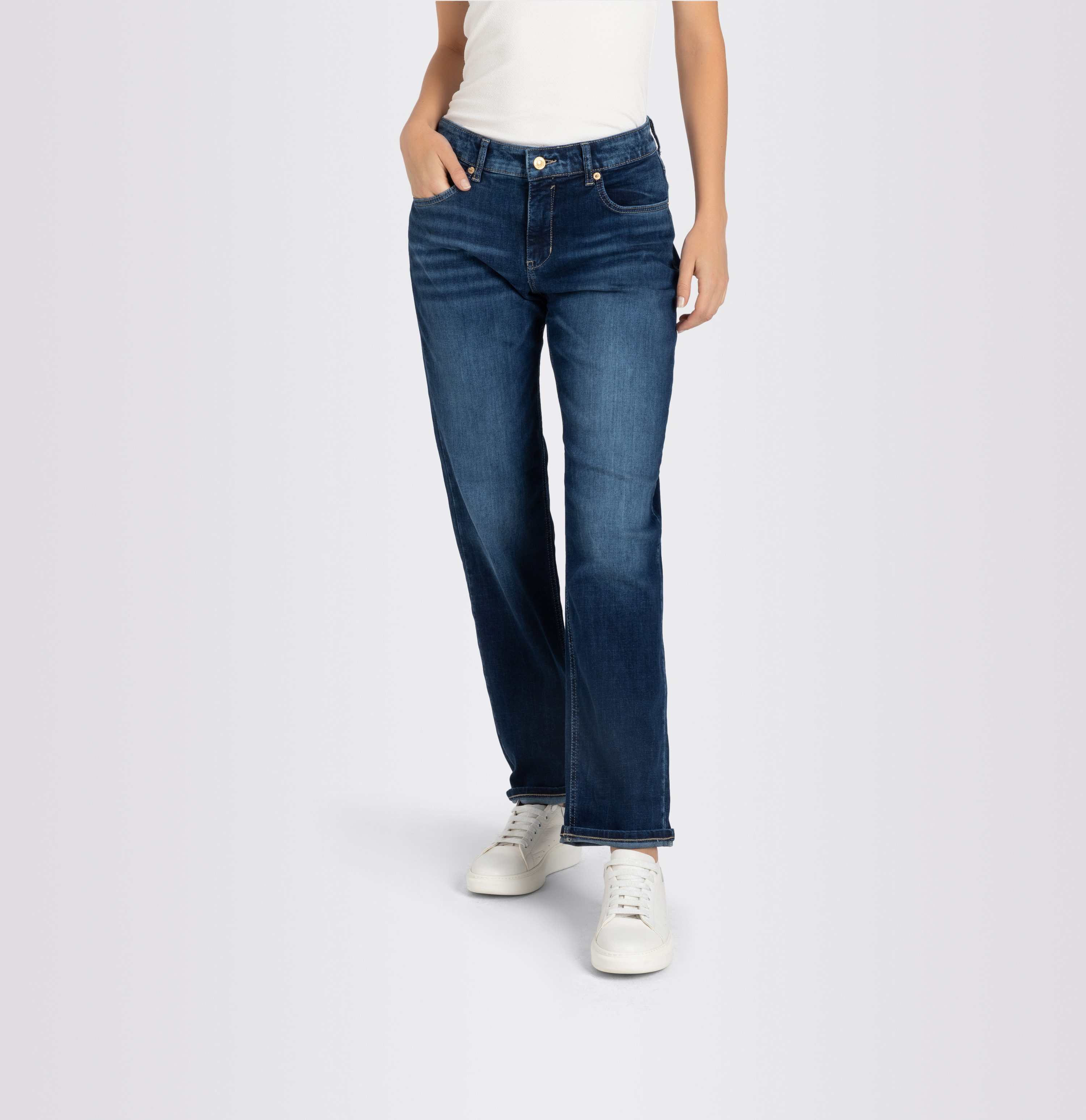 MAC 5-Pocket-Jeans STRAIGHT mit Stretch