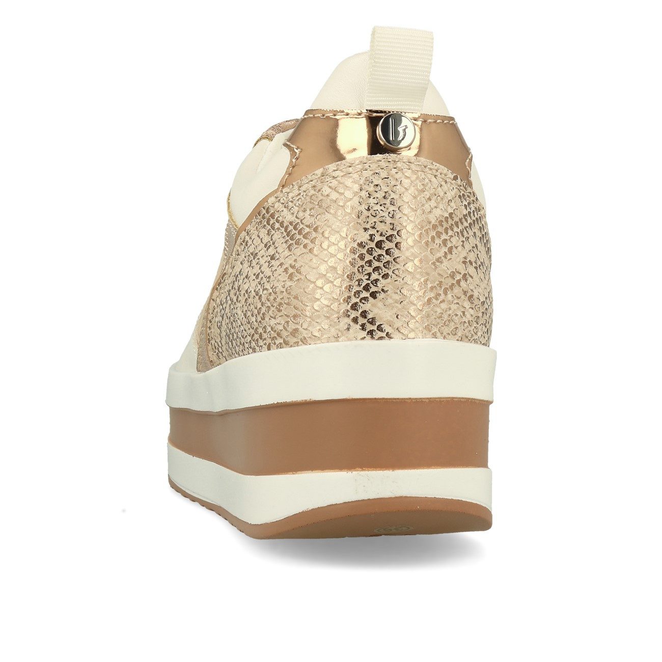 La Strada La Strada 2001098 Damen Sneaker White Rolo Pink Mesh Sneaker