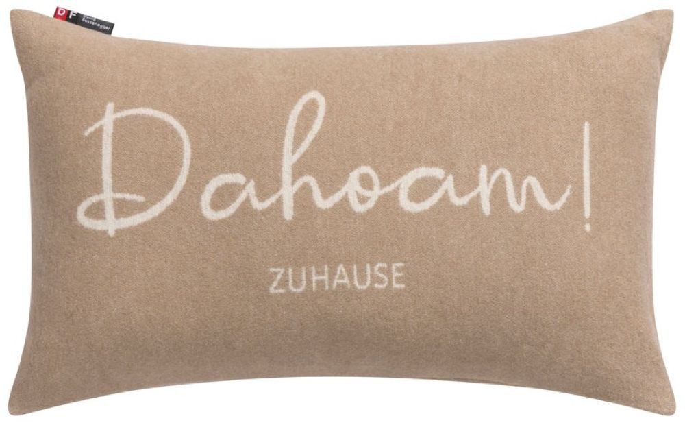 DAVID FUSSENEGGER Kissenhülle Silvretta 'Dahoam' 30 x 50 cm günstig online kaufen