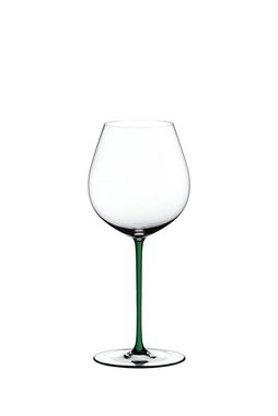 RIEDEL THE WINE GLASS COMPANY Champagnerglas Riedel Fatto a Mano Pinot Noir Grün, Glas