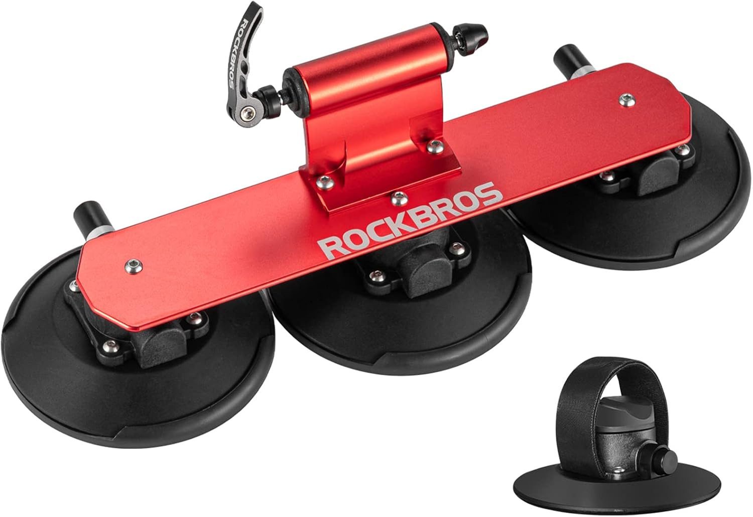 ROCKBROS Dachfahrradträger Fahrradträger mit Saugnäpfen für 1 Fahrrad