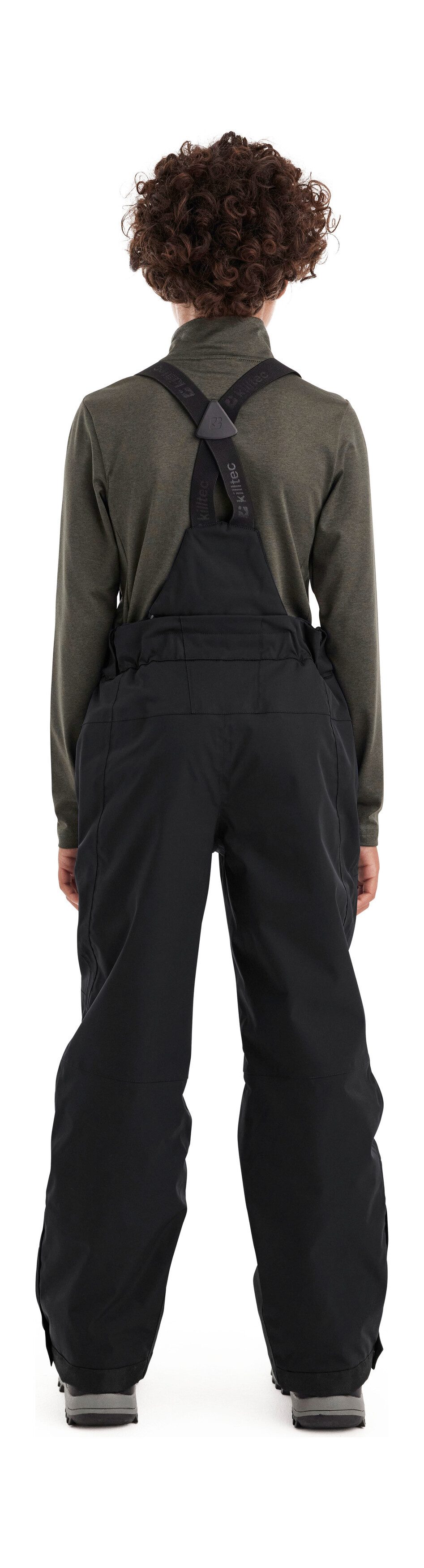 Killtec Skihose Boys Skihose 242 Wasserdichte Skihose mit abnehmbarem Latz und verstellbarem Bund