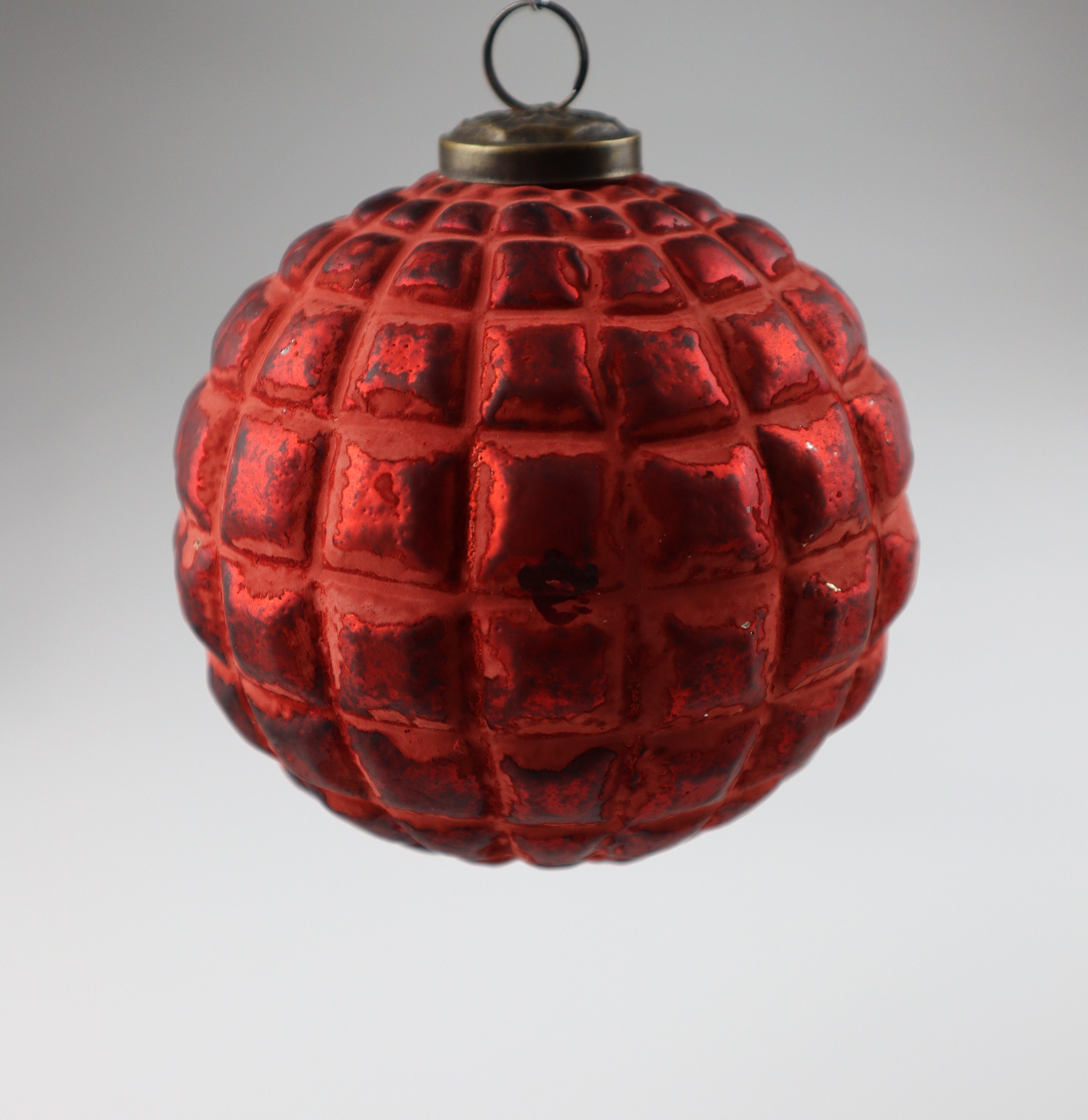 Weihnachtsbaumkugel aus Glas, Ø 12 cm
