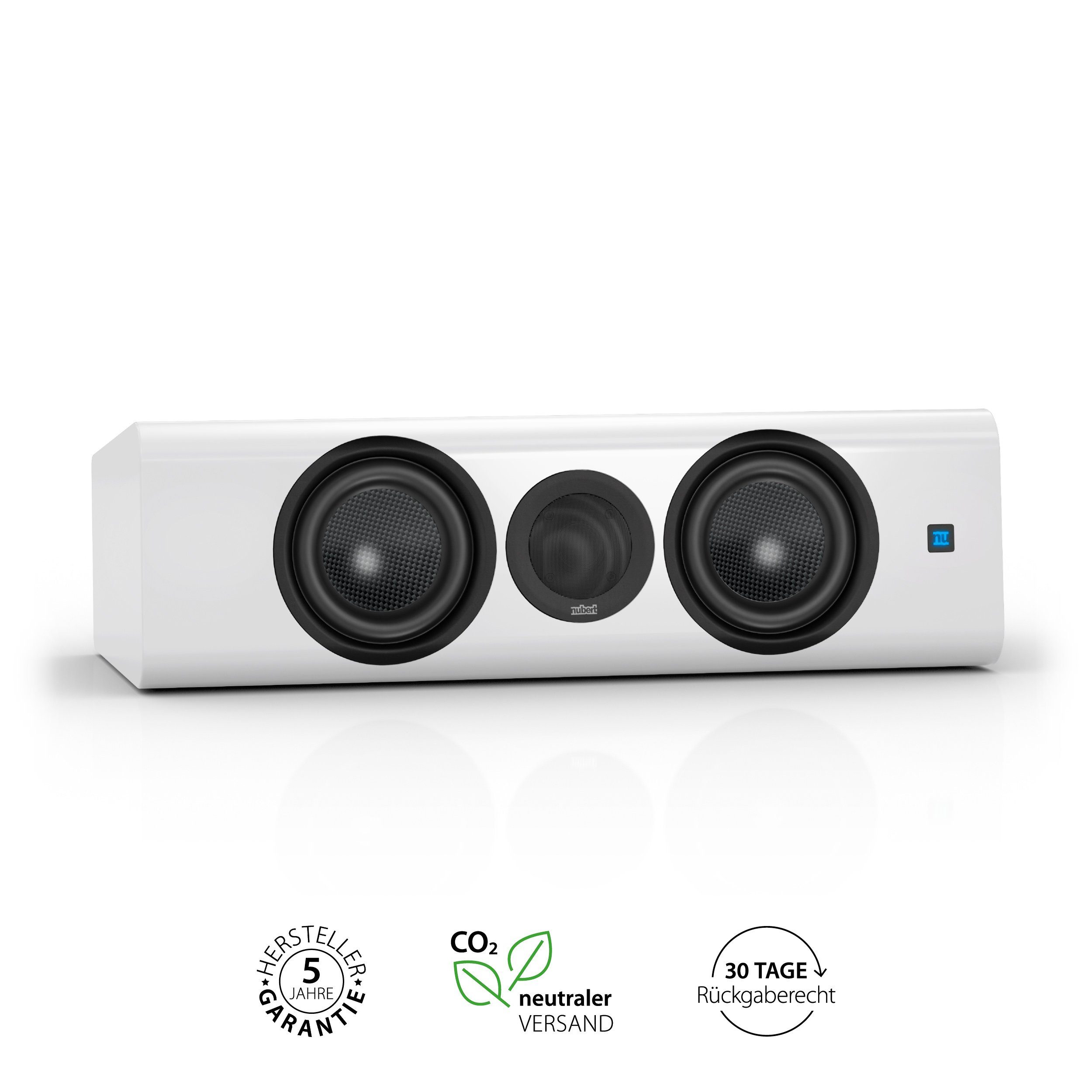 Nubert nuZeo 6c Center-Lautsprecher (Nubert X-Remote, High End Aktivlautsprecher)