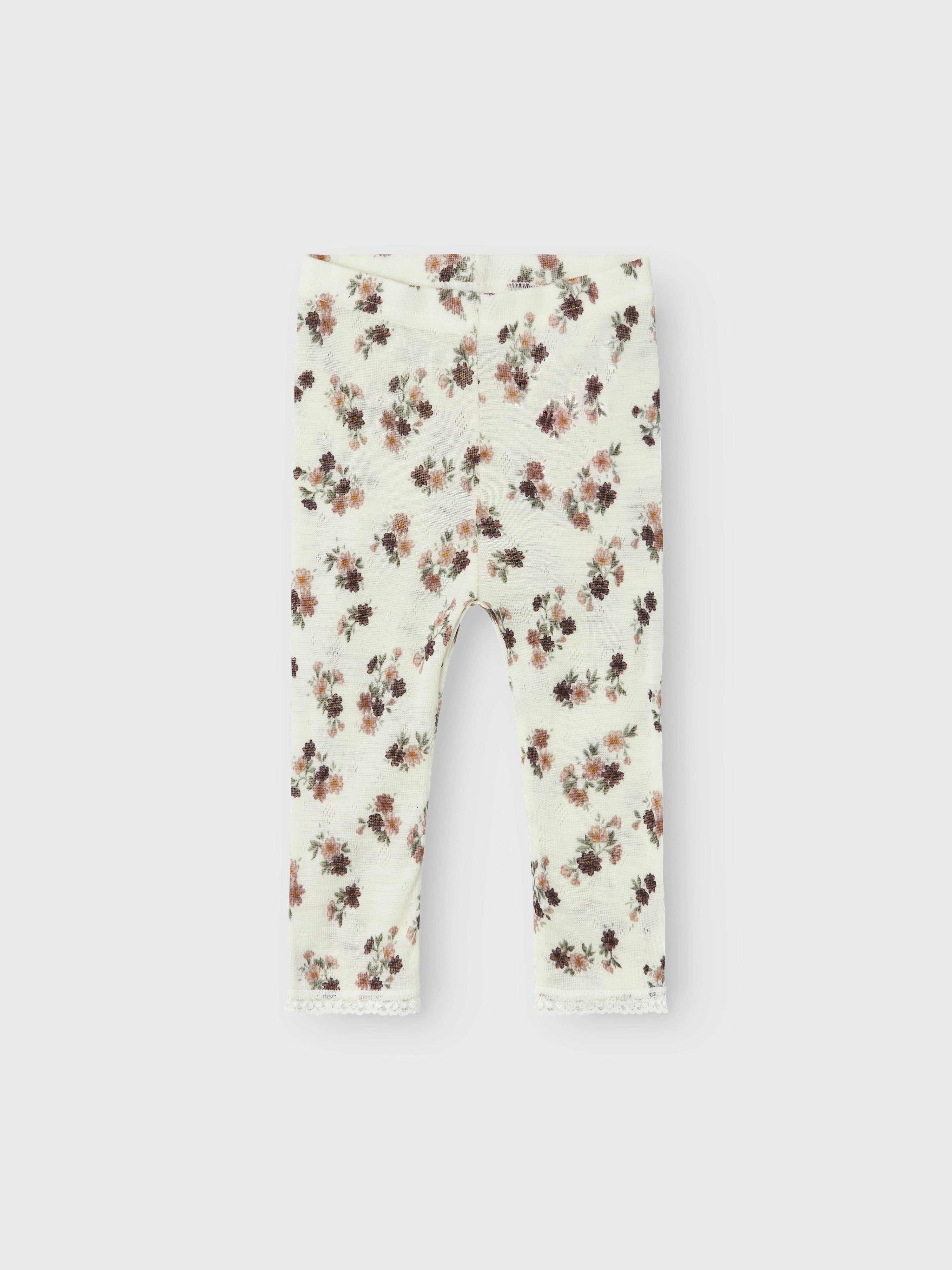 Name It Leggings NBFWANG WOOL NEEDLE LEGGING NOOS aus reiner Merinowolle