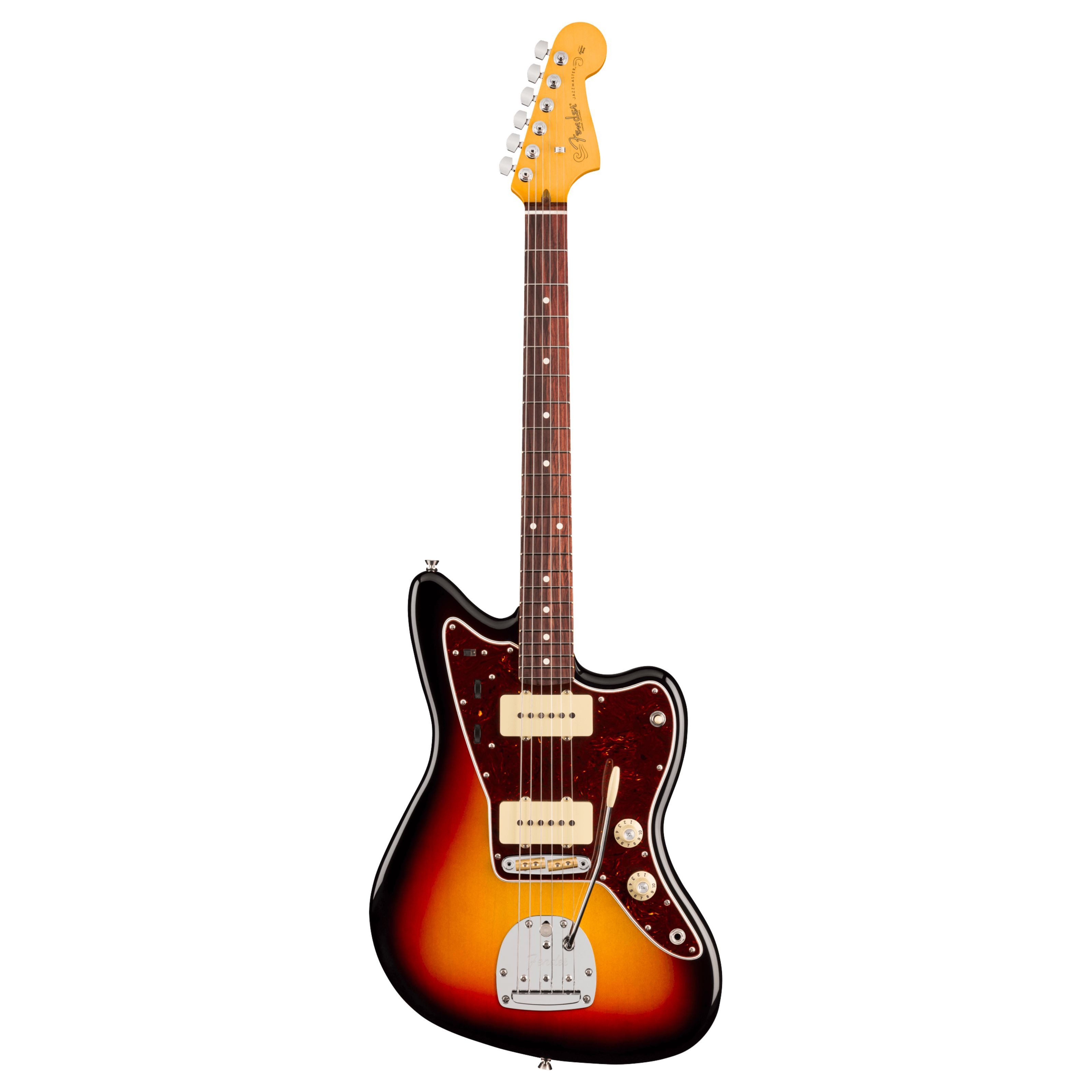 Fender E-Gitarre, E-Gitarren, Andere Modelle, American Professional Jazzmaster RW 3-Color Sunburst - E-Gitarre