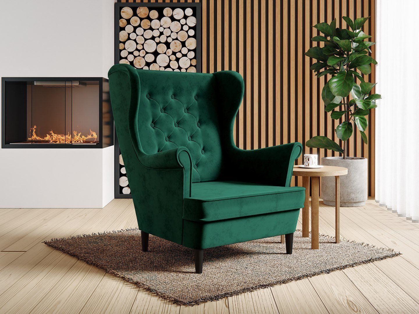 Beautysofa Sessel Falco III (stilvoll Polstersessel günstig online kaufen