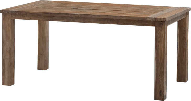 Gardissimo Gartentisch Kuta Old Teak, 180 x 100 cm Esstisch Terrassentisch, besonders stabil verabreitet