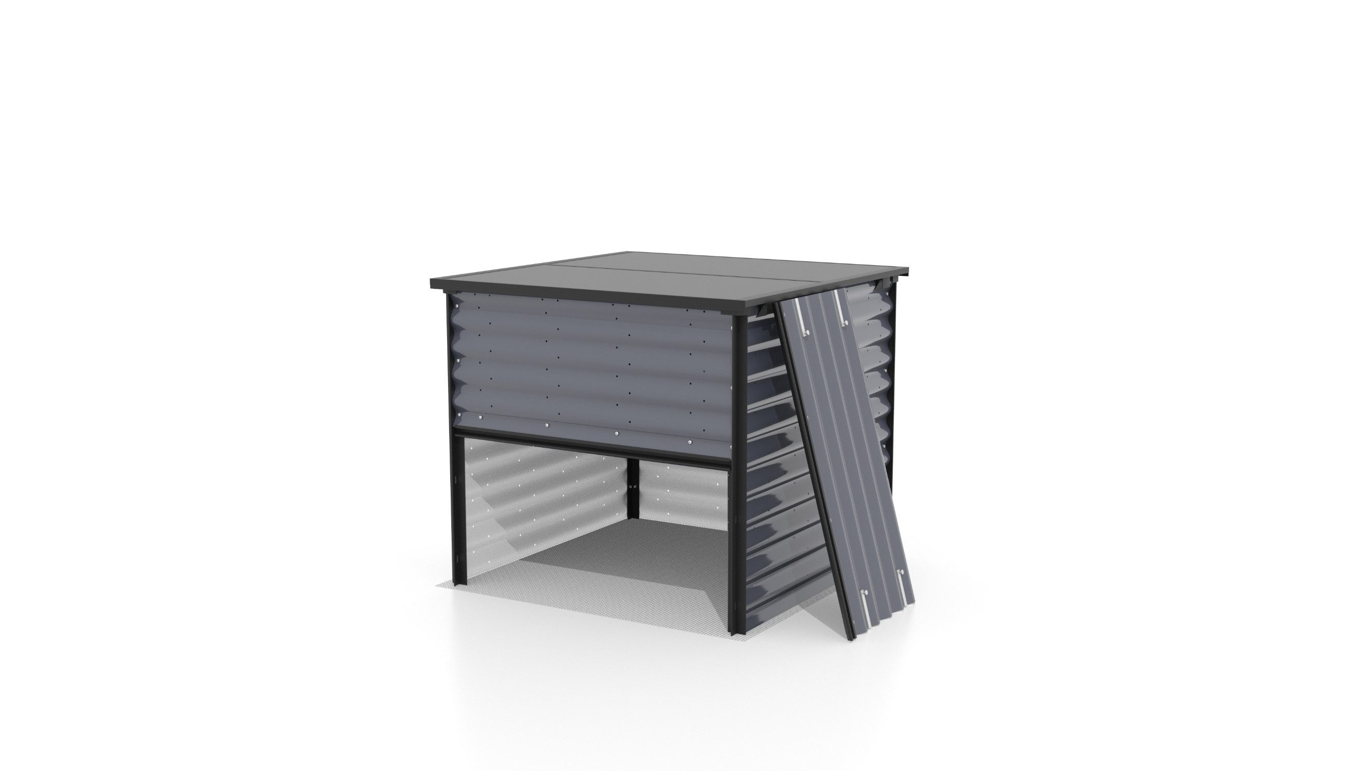 Vitavia Komposter Tami, aus witterungsbeständigem Zincalume®
