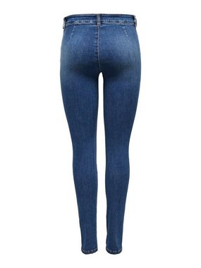 ONLY Skinny-fit-Jeans ONLWAUW MID SK ZIP CUT DNM