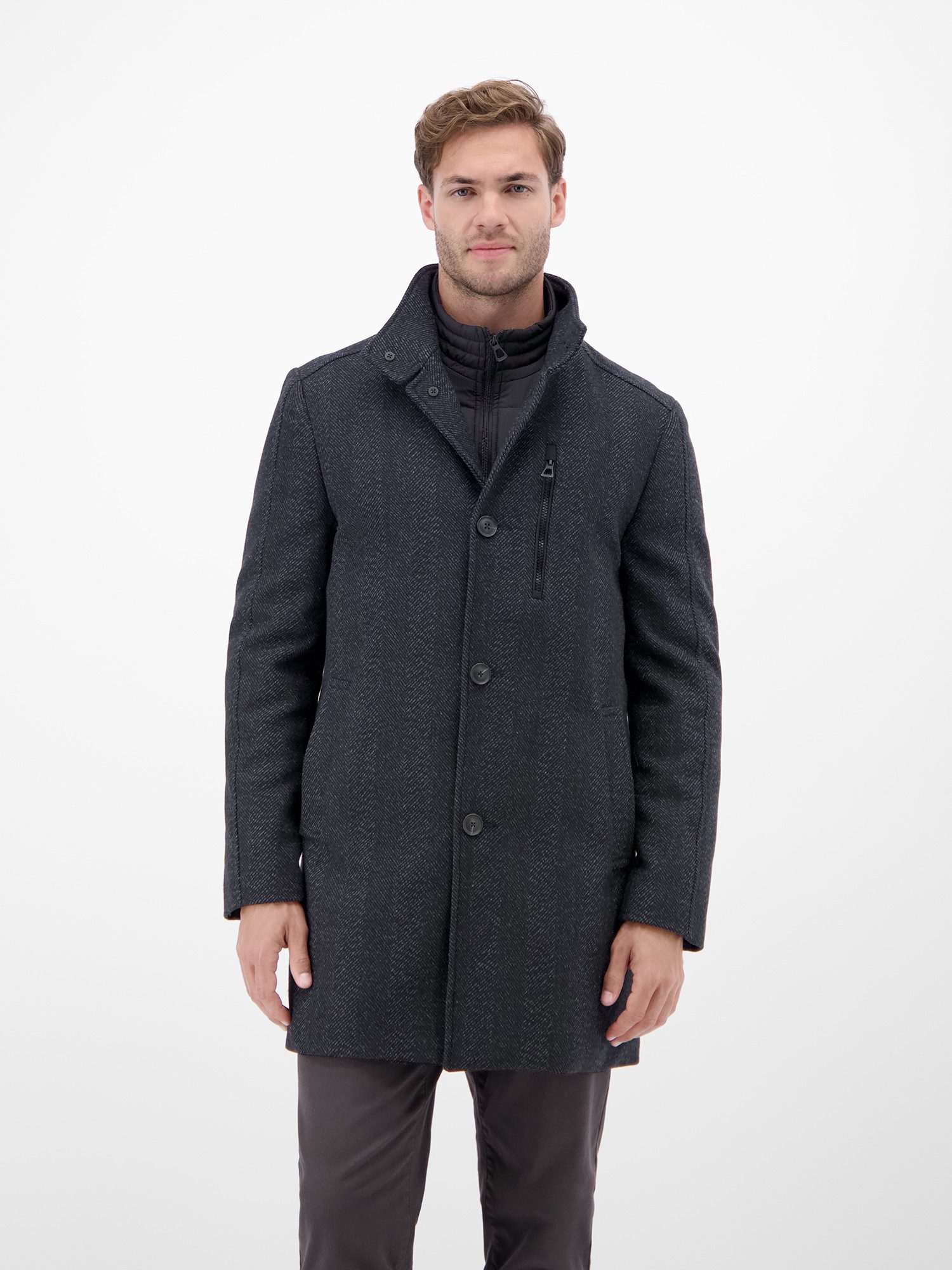 LERROS Wollmantel LERROS Herren-Mantel in Wolloptik günstig online kaufen