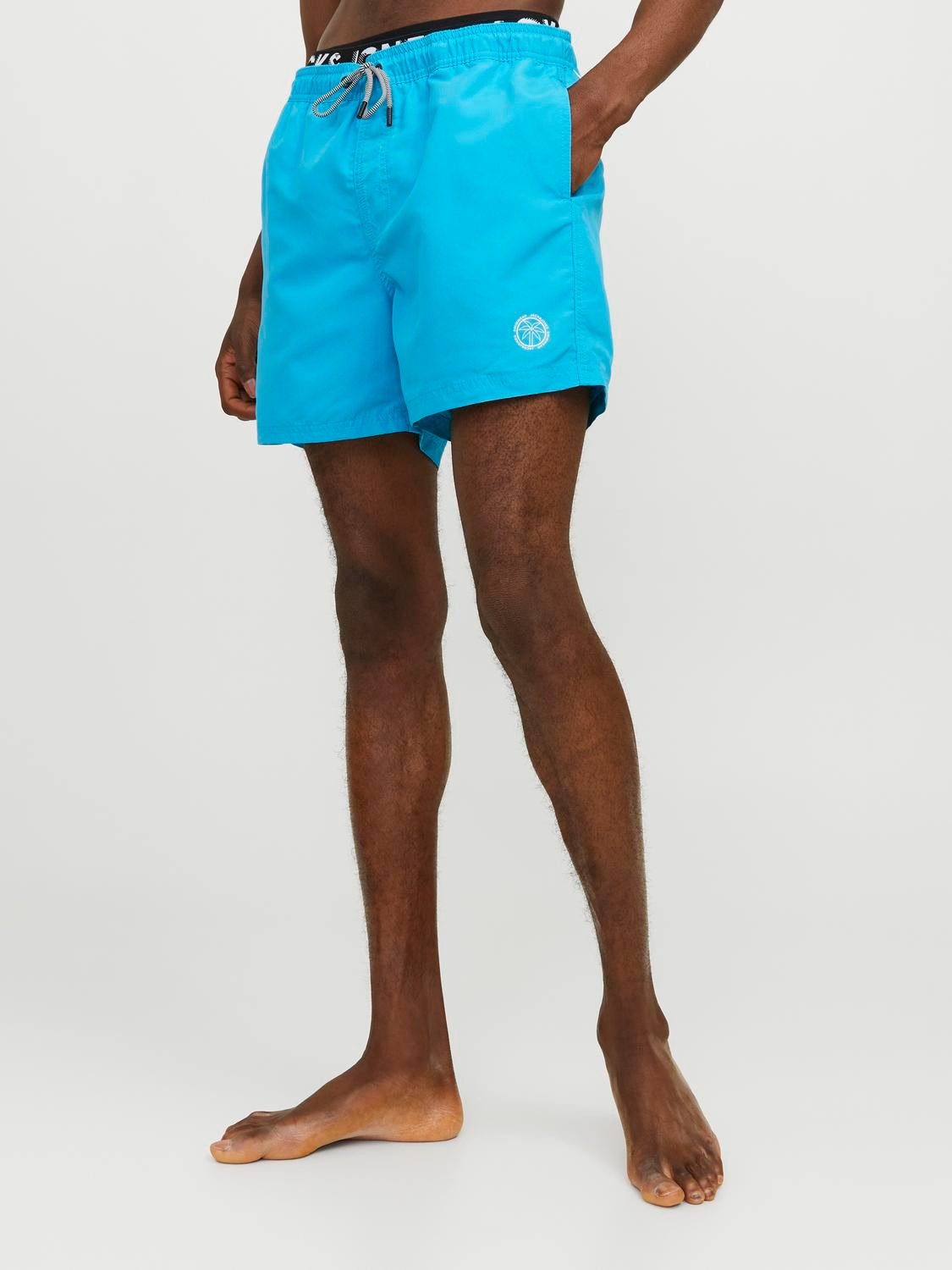 Jack & Jones Badeshorts JPSTFIJI JJSWIM DB WB LY SN