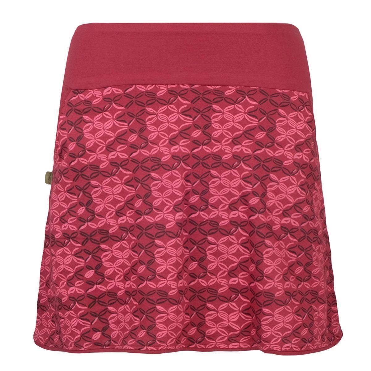 Vishes Jerseyrock Kurzer Damen Baumwoll-Rock mit günstig online kaufen