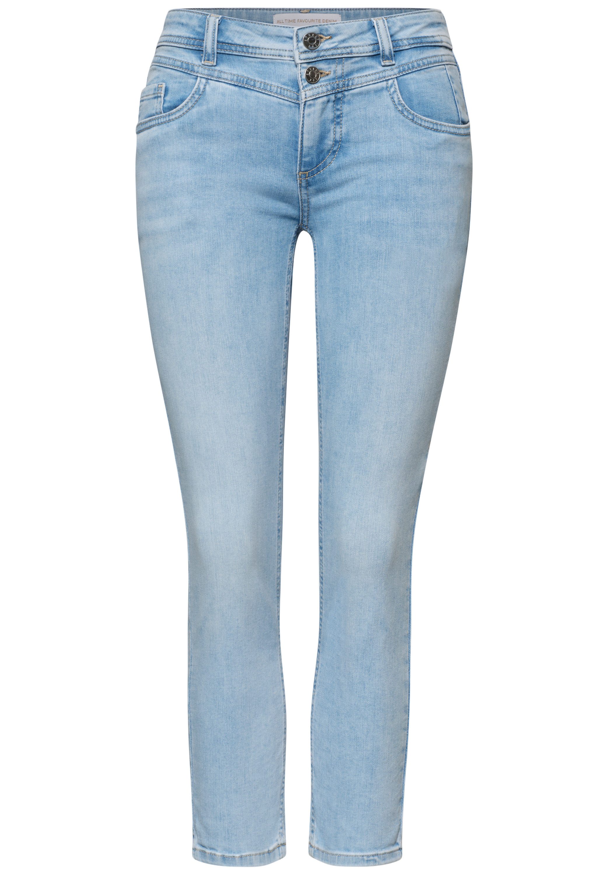 STREET ONE Slim-fit-Jeans Middle Waist – Bild 5 von 5