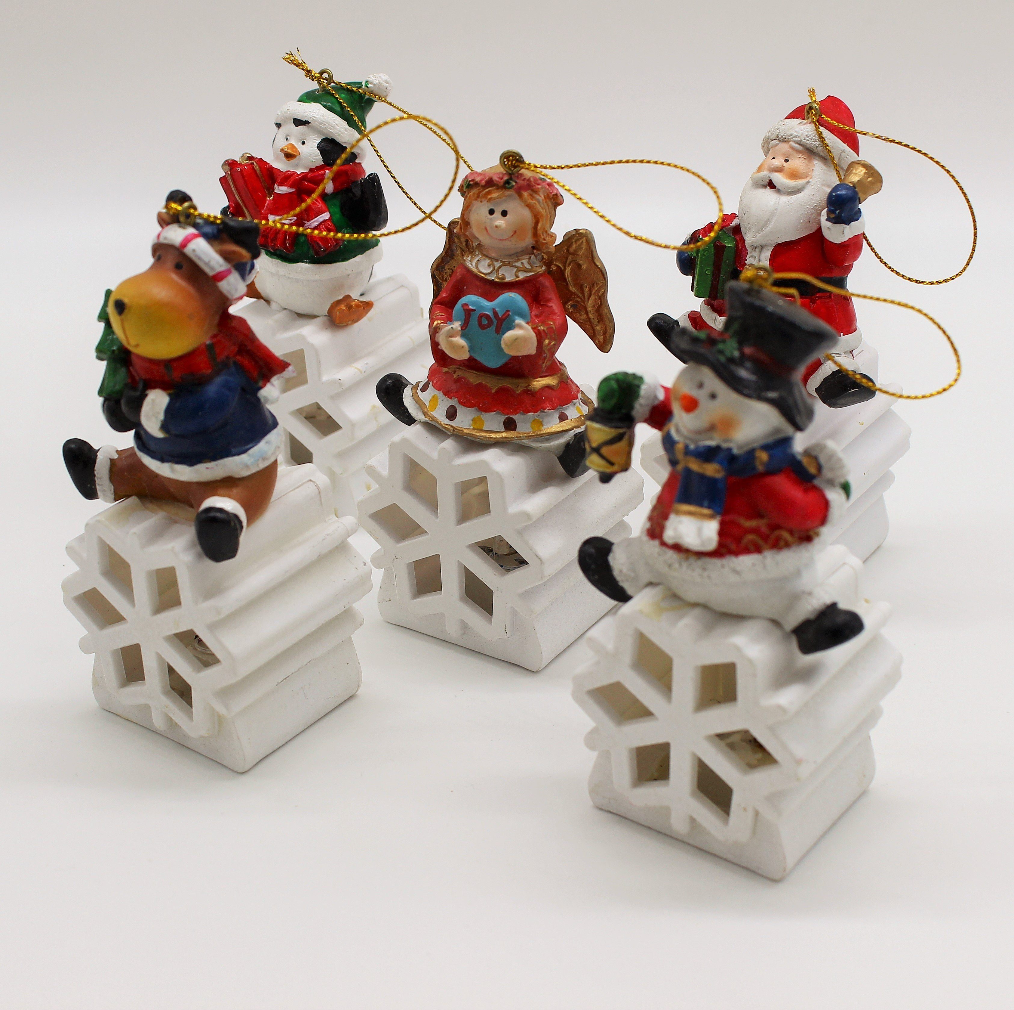 Luna24 simply great ideas... LED Dekofigur LED Deko-Figur Weihnachten, 5tlg günstig online kaufen