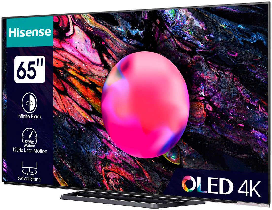 Hisense 65A85K LED-Fernseher (164 cm/65 Zoll, grau ! RABATT: 27.79%
