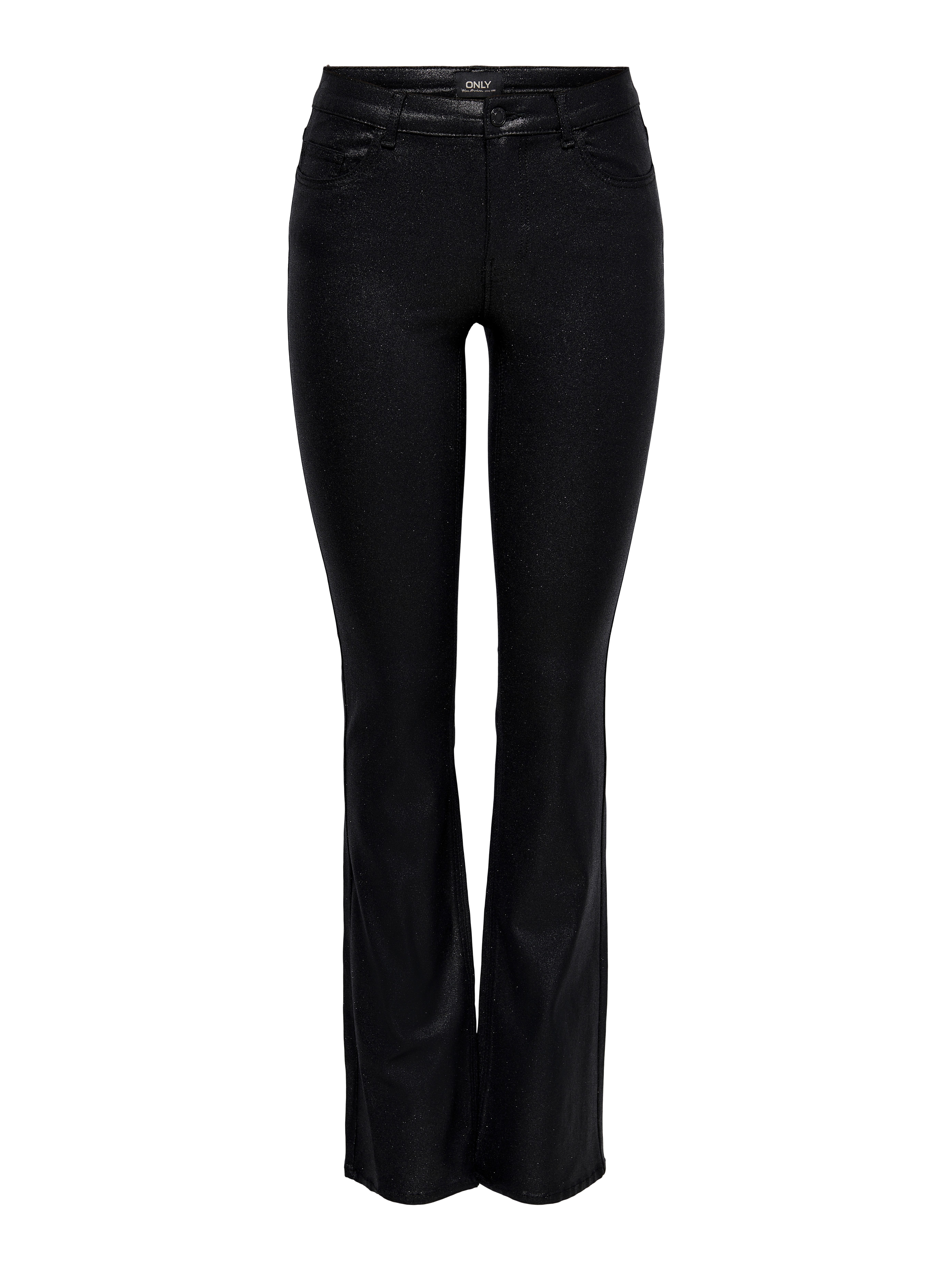 ONLY Bootcuthose ONLCLARE MW FLARED GLITTER PANT PNT günstig online kaufen