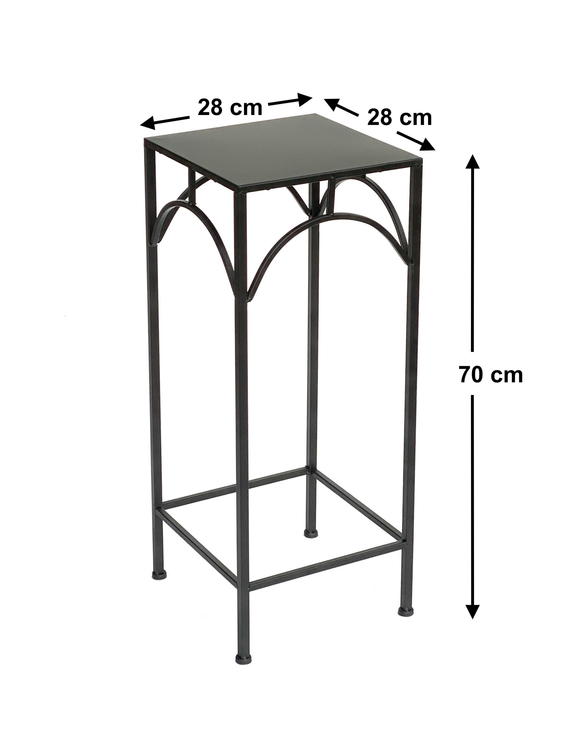 DanDiBo Blumenhocker Metall Schwarz Eckig 70 günstig online kaufen