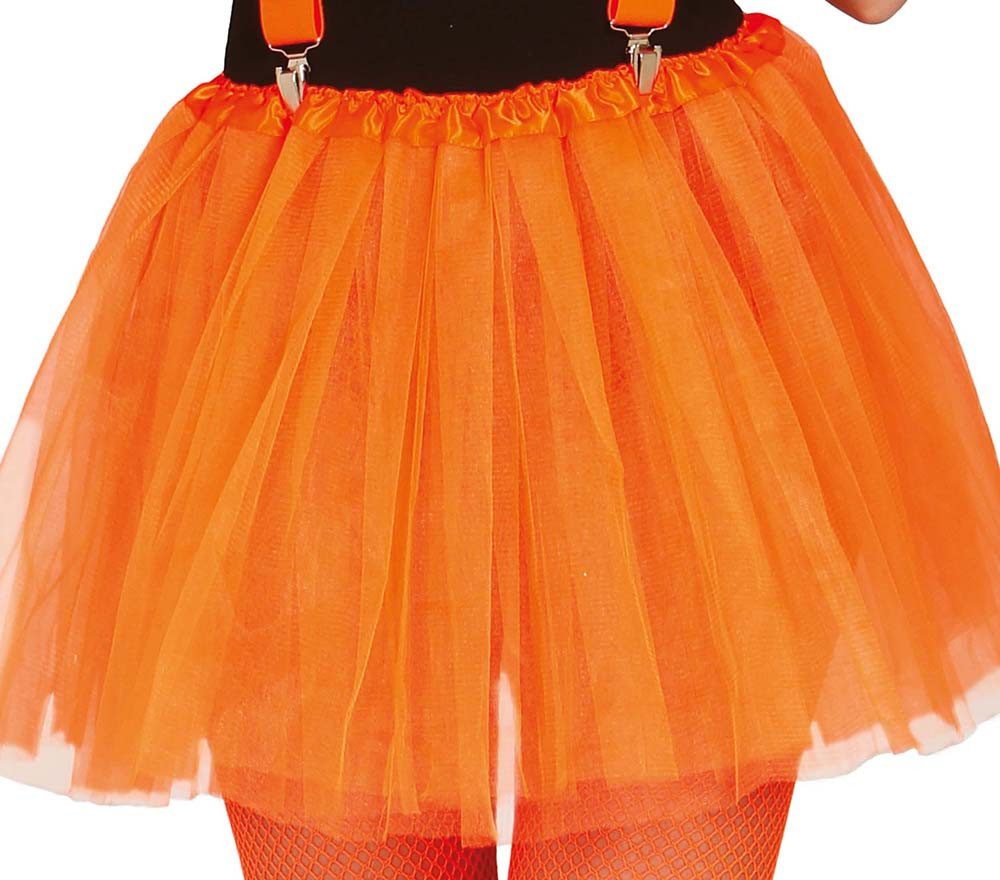 Fiestas Guirca Kostüm Tutu Tüllrock orange günstig online kaufen