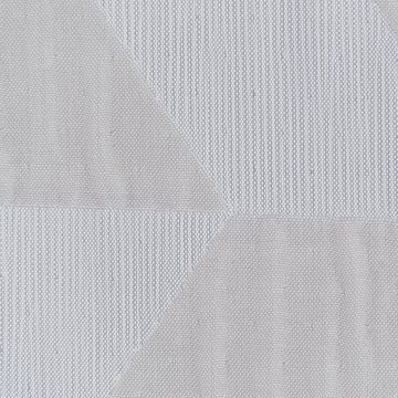 Meterware Rasch Textil Vorhangstoff Doubleface Willow Chevron beige 295cm, blickdicht, Polyester, pflegeleicht, überbreit, doubleface