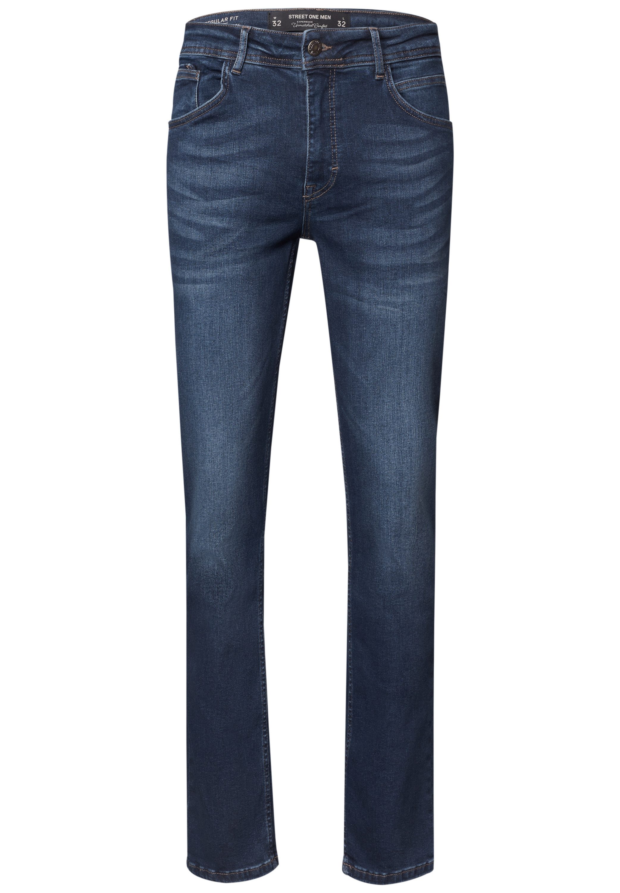 STREET ONE MEN Regular-fit-Jeans 5-Pocket-Style – Bild 5 von 5
