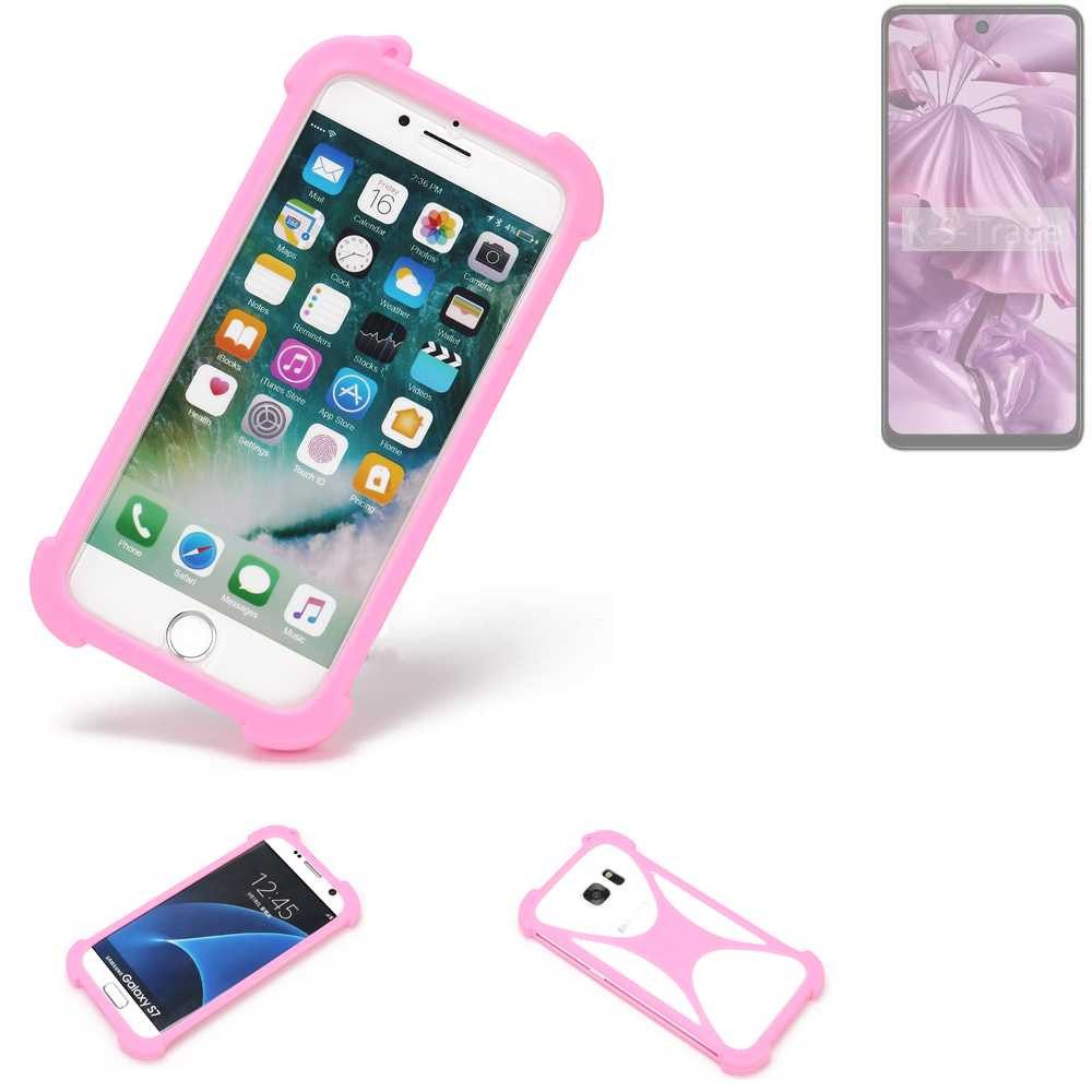 K-S-Trade Handyhülle für HMD Pulse, Handy Hülle Schutz Hülle Bumper Silikon Schutz Hülle Cover Case