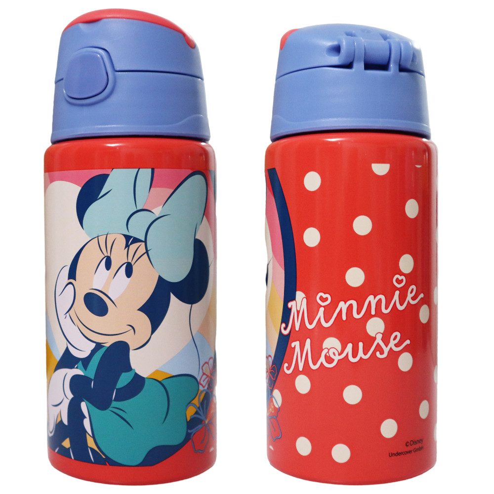 Trinkflasche Disney Minnie Maus Kinder Aluminium Wasserflasche Flasche 500 ml