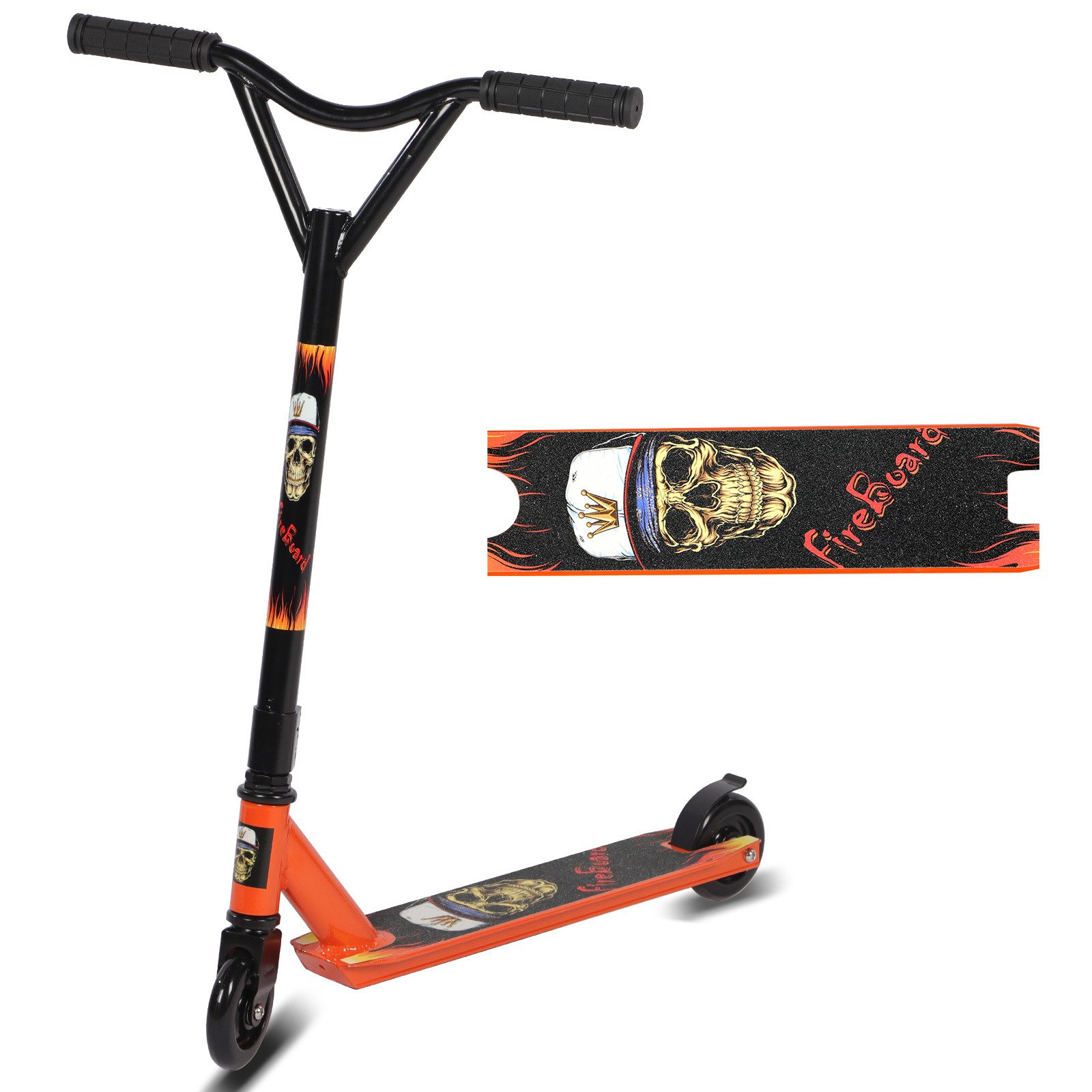 H.yeed Stuntscooter 360° Lenkung, Freestyle Stunt Scooter mit ABEC-9 Kugellager, für Jungen, Mädchen, Jugendliche ab 6 Jahren