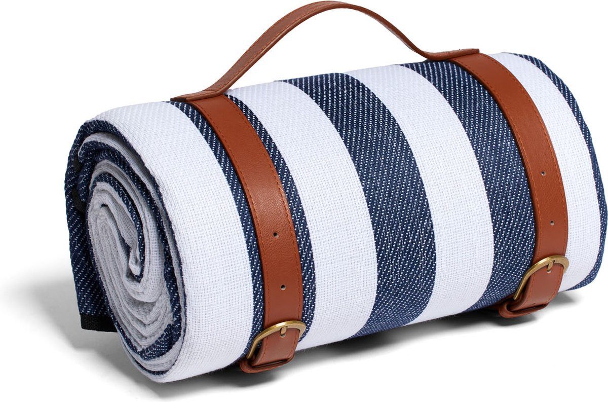 Picknickdecke Wasserdicht - 200 × 200 cm, Sunflake, Stranddecke