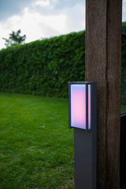 LUTEC Smarte LED-Leuchte QUBO, LED fest integriert, Smart-Home