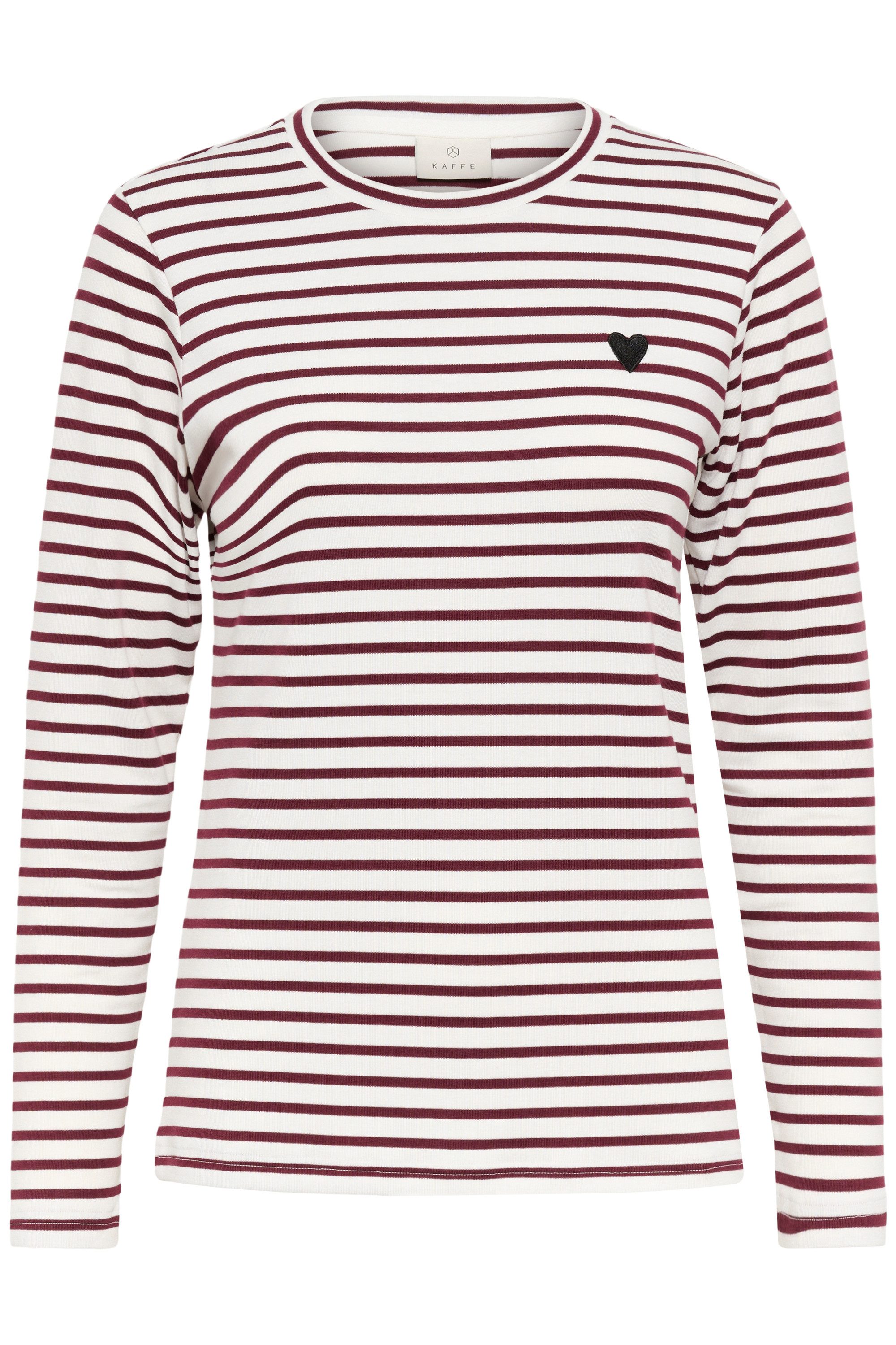 KAFFE Langarmbluse Liddy T-Shirt MIN 16 günstig online kaufen