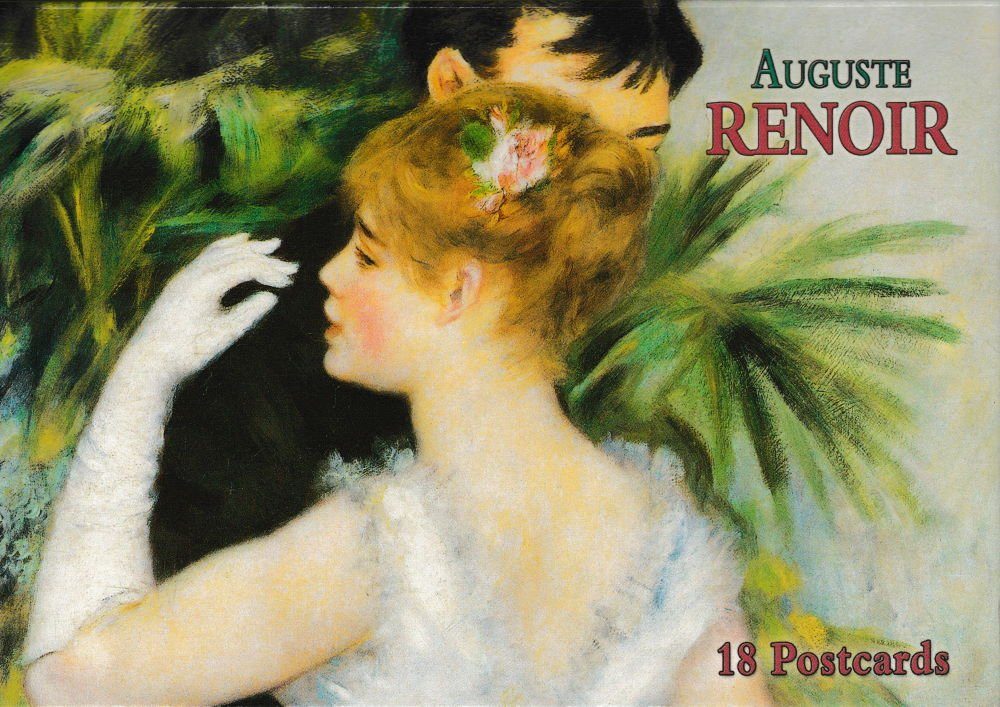 Postkarte nbuch Pierre Auguste Renoir mit 18 hochwertigen Motiven