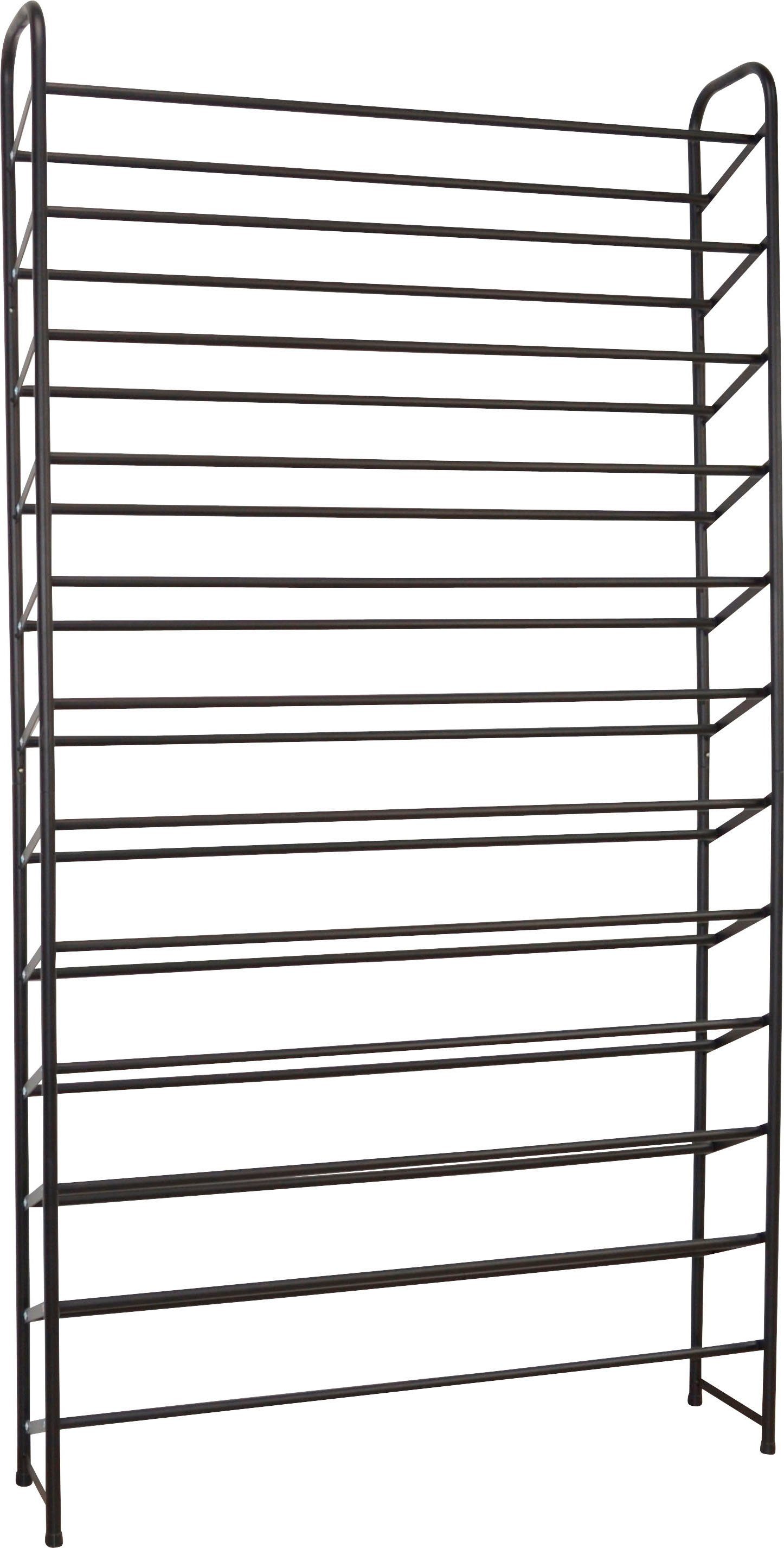 INOSIGN Schuhregal, aus Metall, Breite 100 cm, Höhe 187 cm, Platz für ca. 60 Paar Schuhe