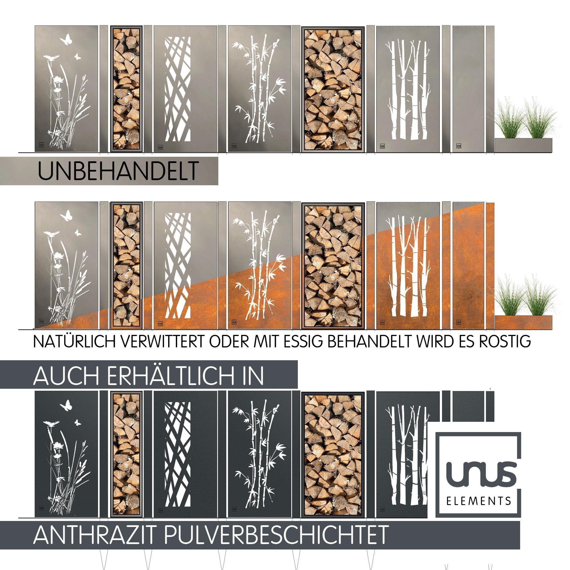 UNUS ELEMENTS Blumenkasten Blumenkasten A Rechteck (1 St)