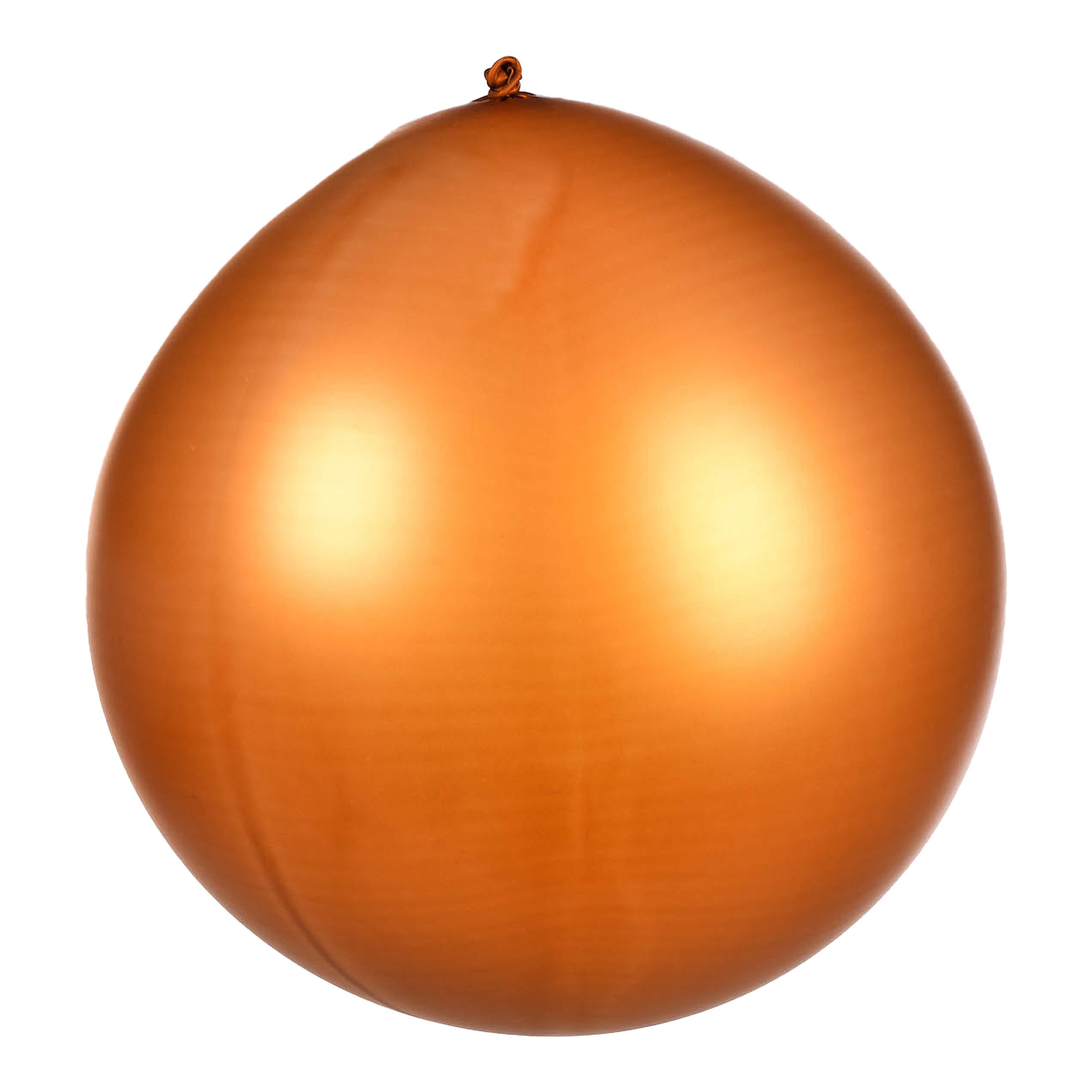 Depot Luftballon XL-Luftballon Uni, aus Latex, Ø 90 Zentimeter, H 90 Zentimeter Gold