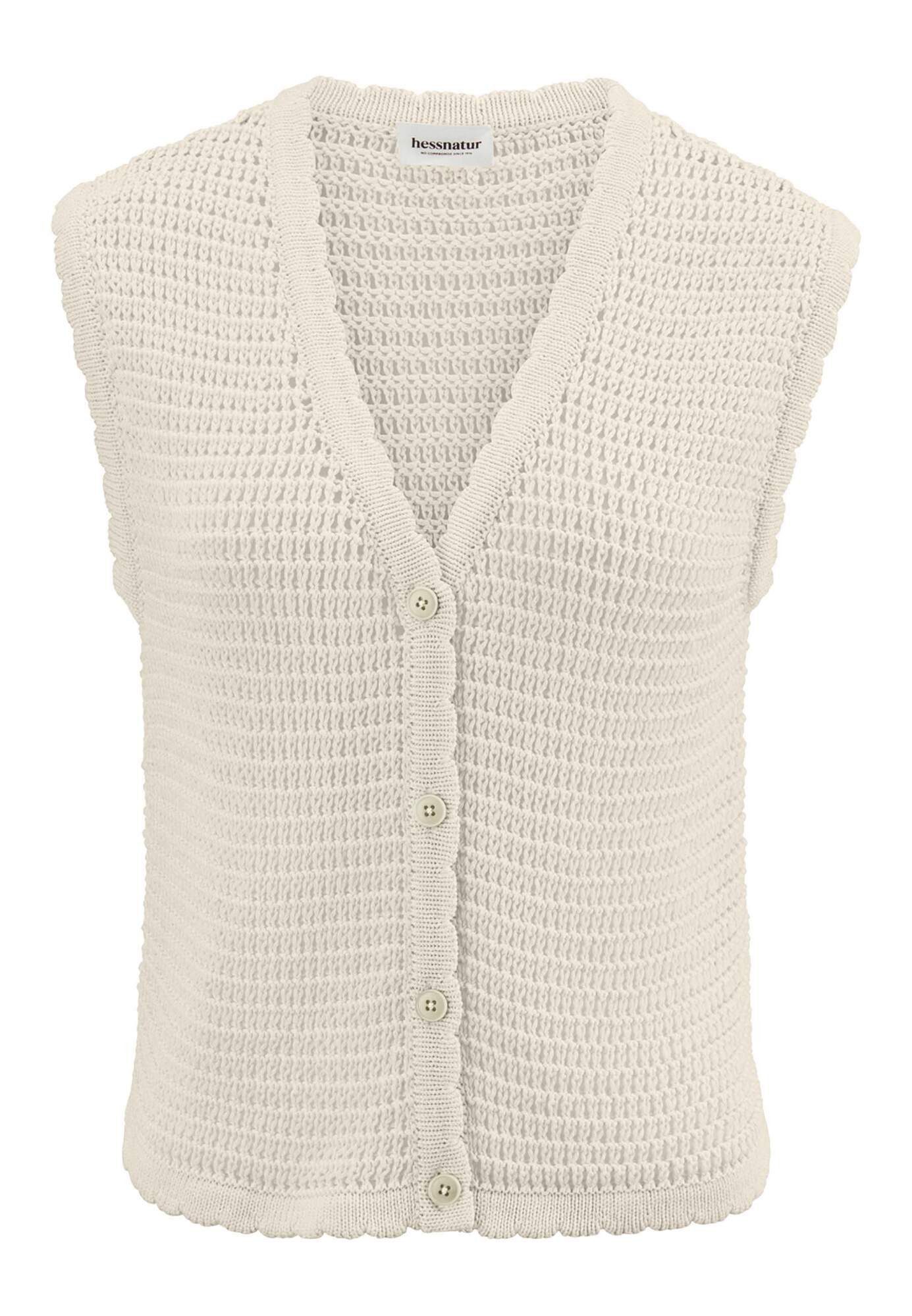 Hessnatur Strickweste (1-tlg)