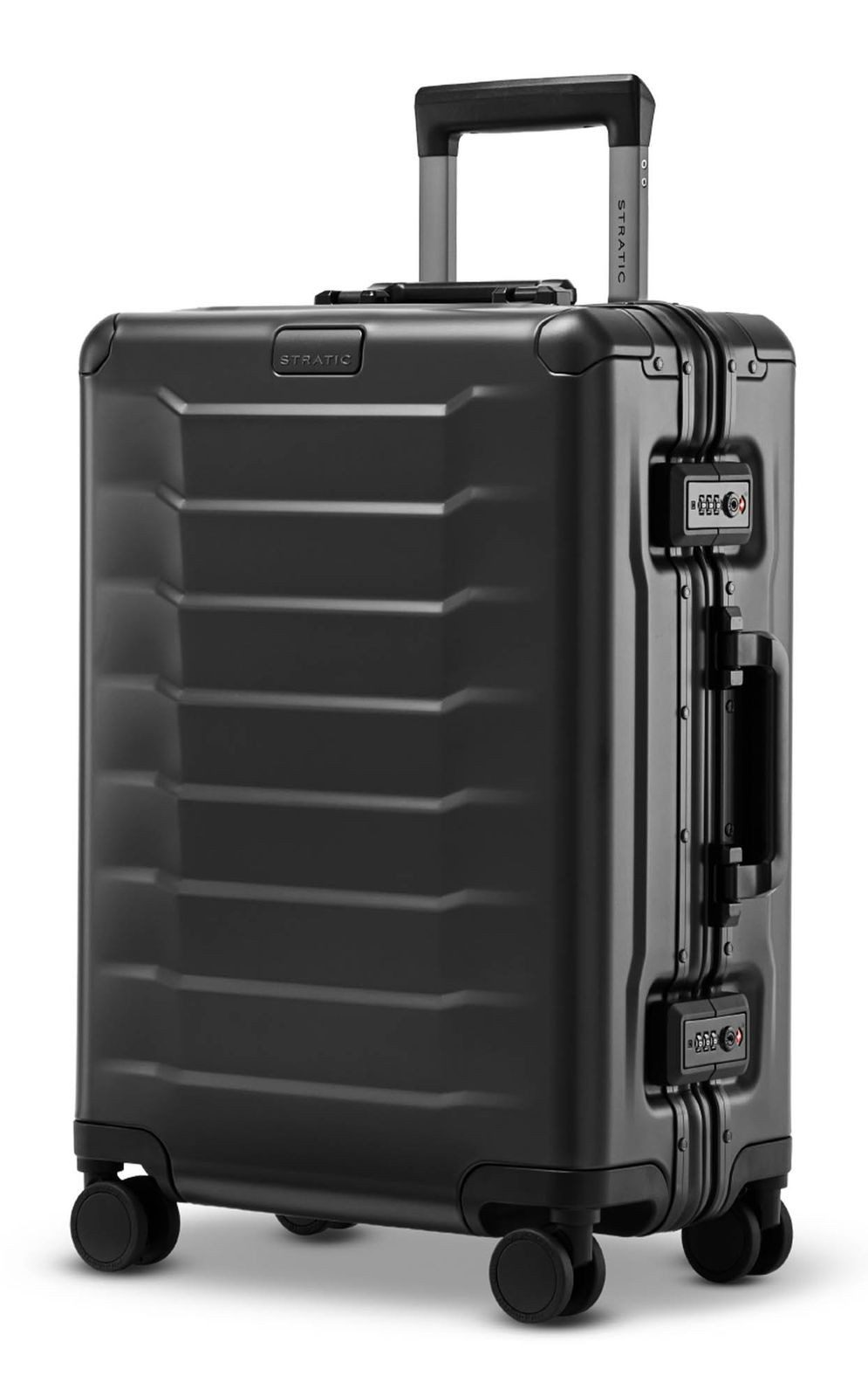 Stratic Hartschalen-Trolley Alu Trolley, 4 Rollen