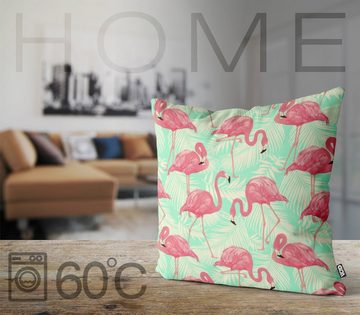 Kissenbezug, VOID, Sofa-Kissen Flamingo Zoo Outdoor Indoor karibik hipster strand sommer garten