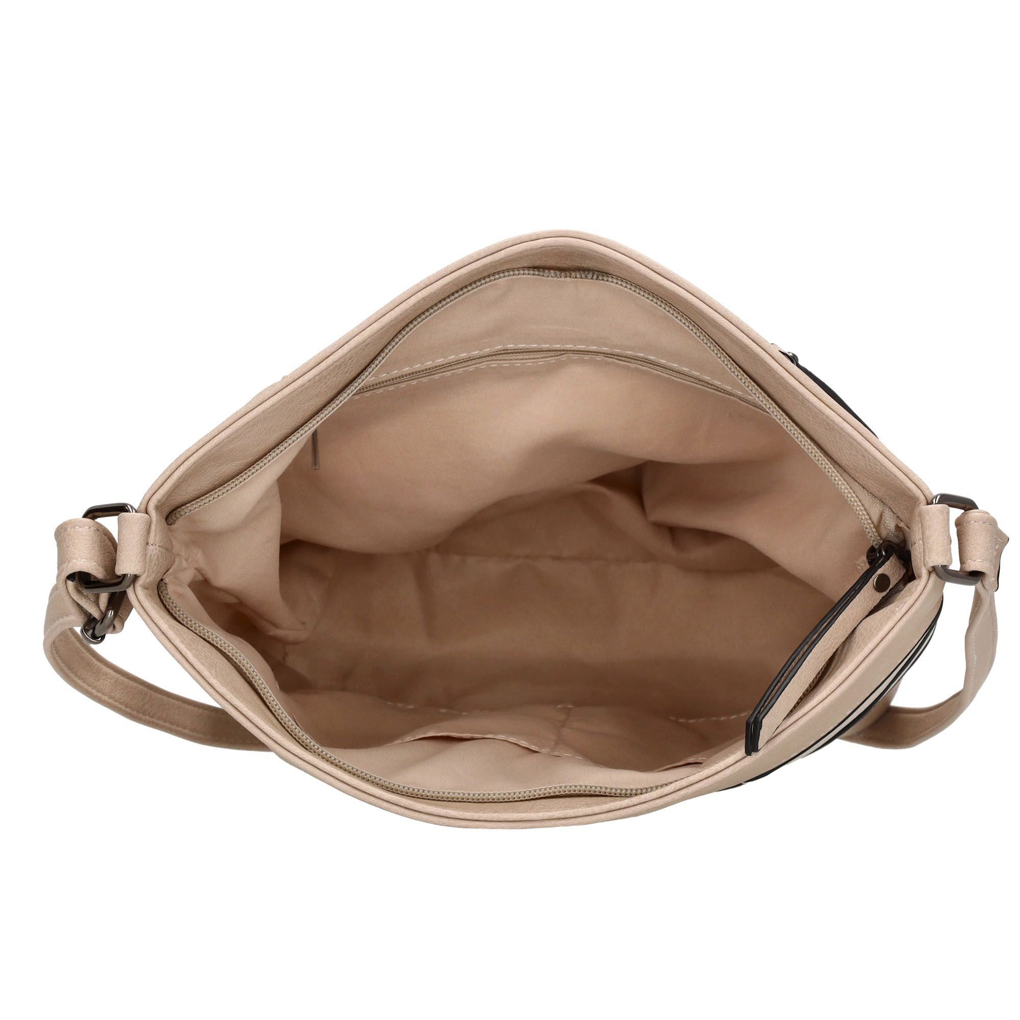 Christian Wippermann Umhängetasche Damen Tasche Schultertasche Umhängetasche Crossover (einzeln), Bag Leder Optik Handtasche