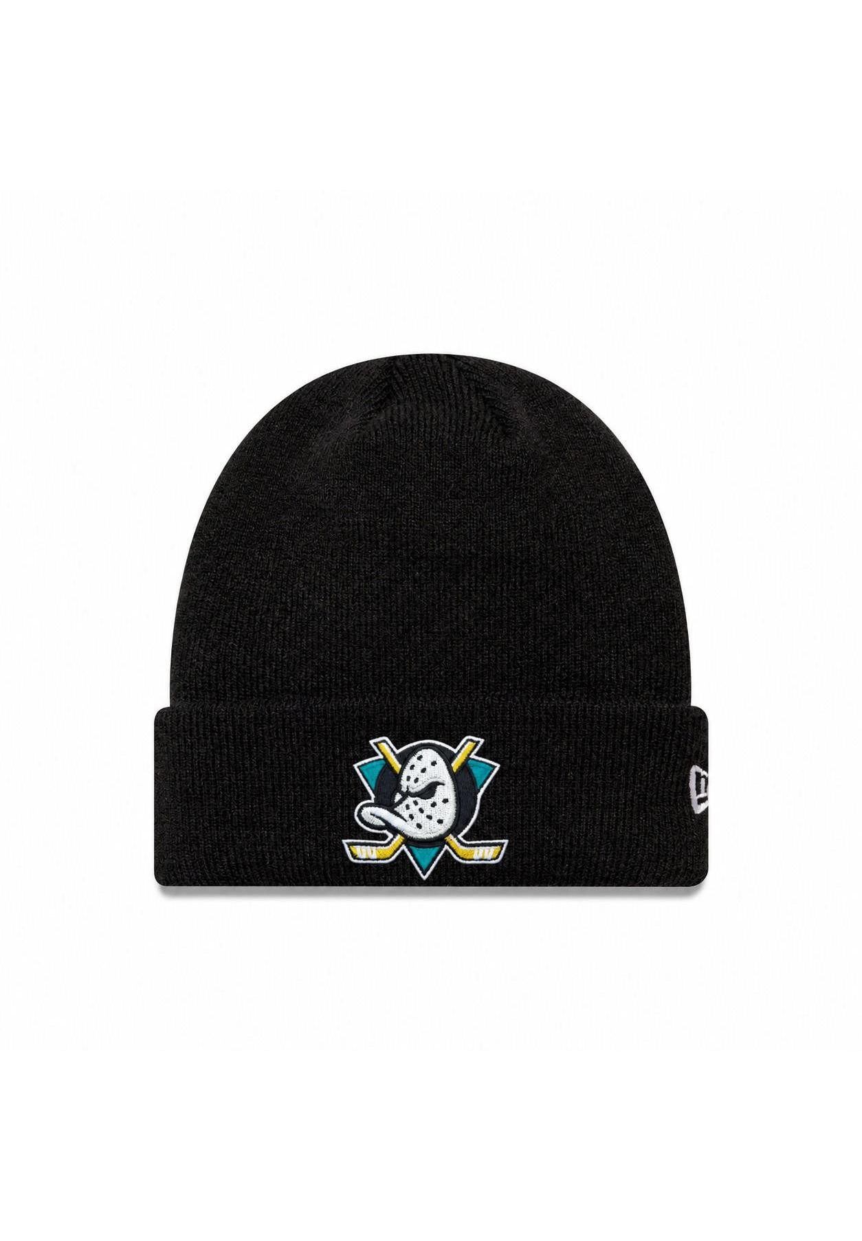 New Era Beanie Anaheim Ducks New Era NHL Cuff Knit Beanie Schwarz (1-St)