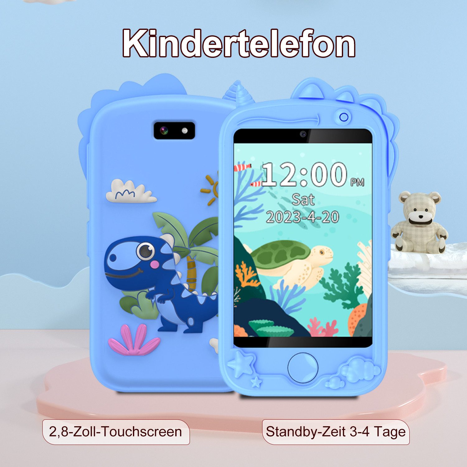 FOXSPORT Spielzeug-Kamera im Smartphone-Format, (Packung), 4G-Anrufe, günstig online kaufen