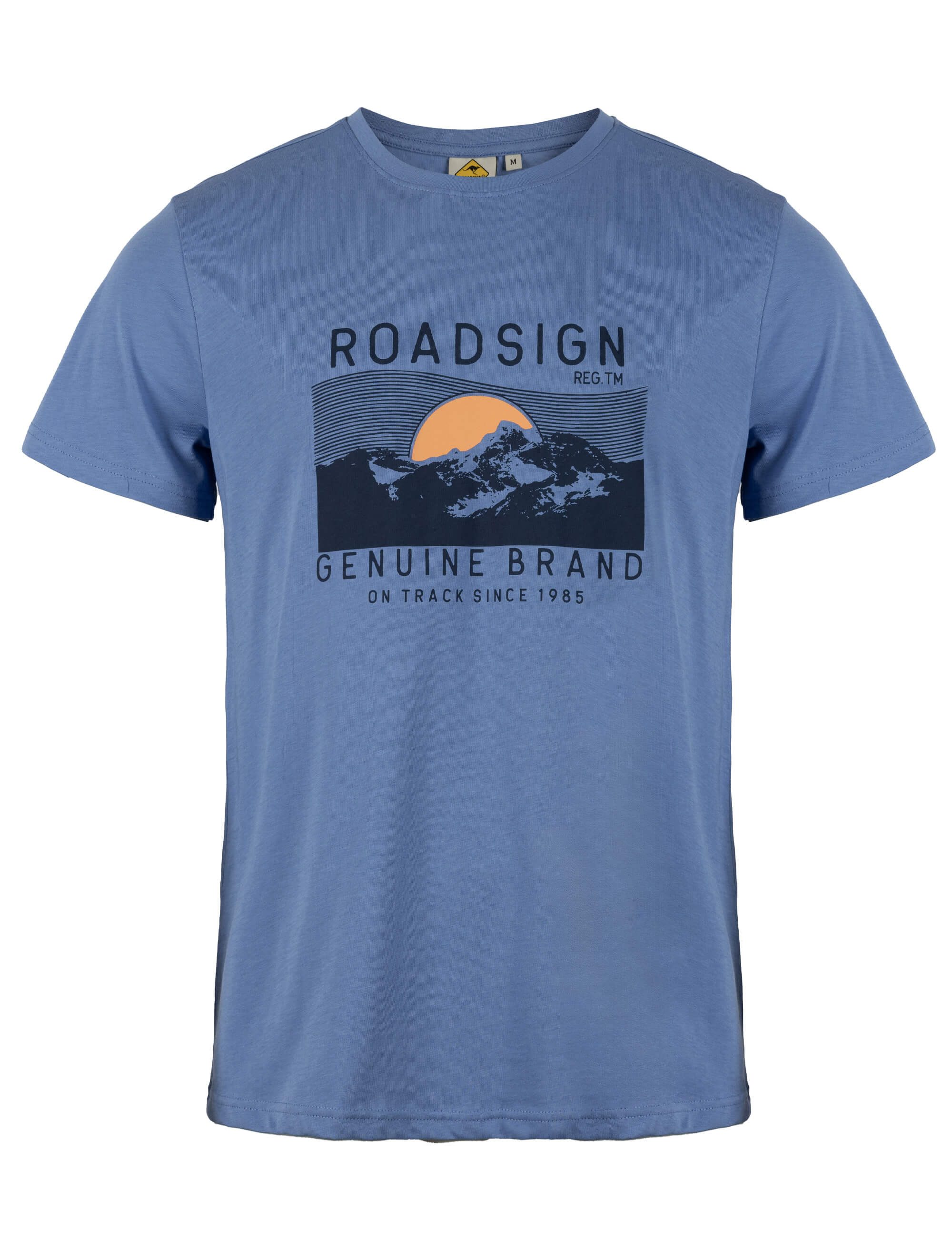 ROADSIGN australia T-Shirt Sunset (1, 1-tlg., 1) mit authentischem Roadsign Motiv, klassischer Schnitt, 100% Baumwolle