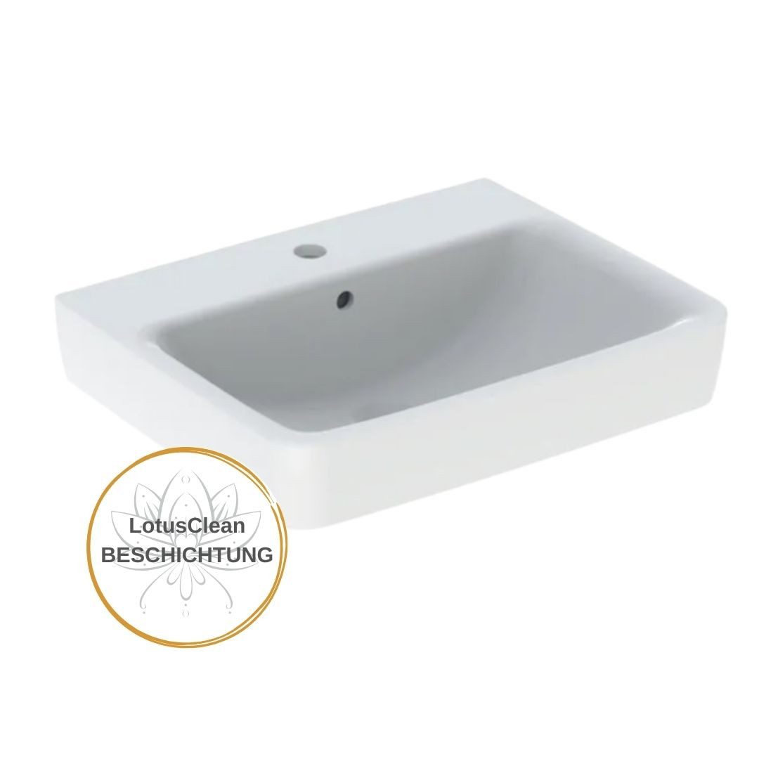 GEBERIT Waschbecken Geberit Renova Plan Waschtisch 60 mit Beschichtung günstig online kaufen