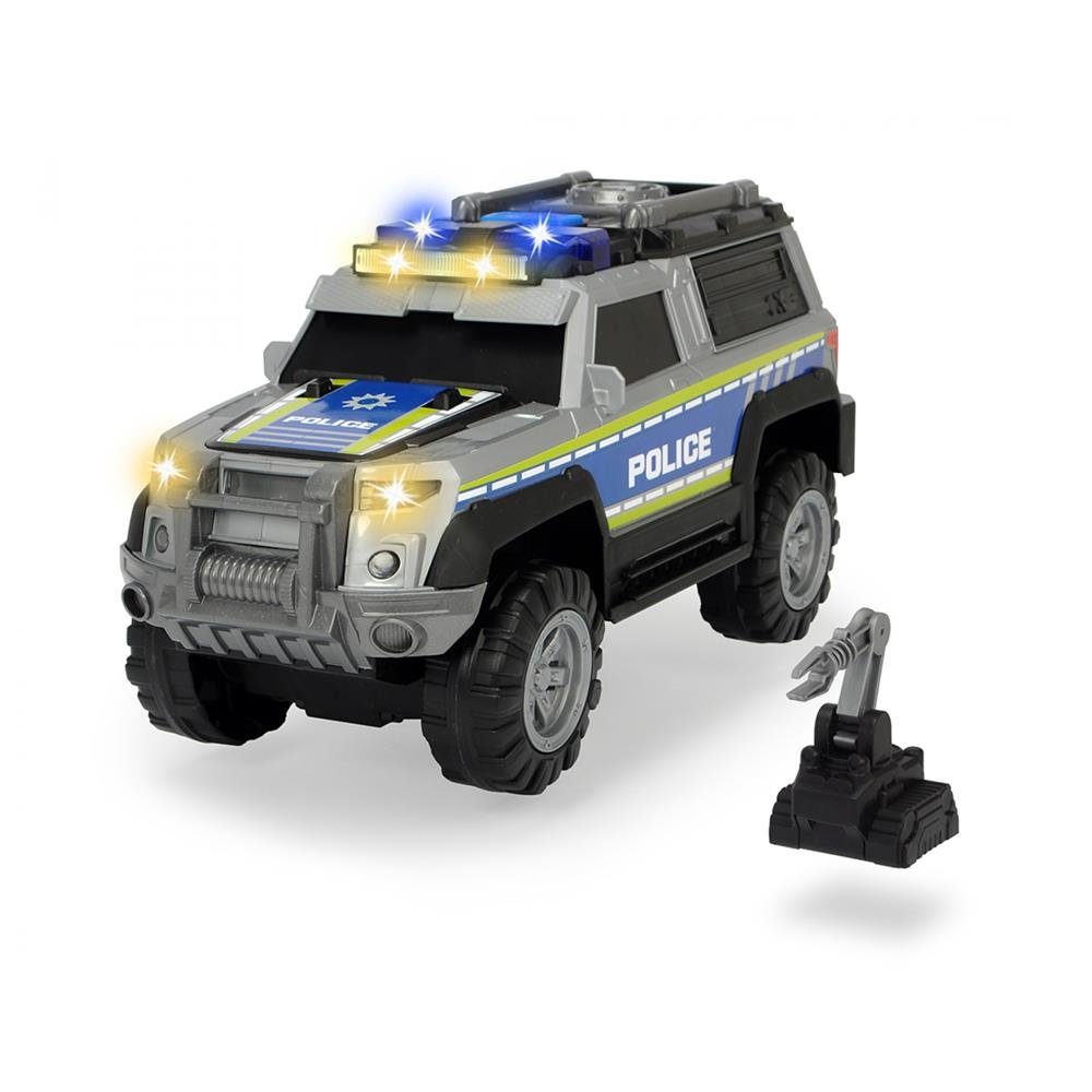 Dickie Toys Іграшкова поліція Polizei SUV, 30 cm großes Polizeiauto mit Licht und Sound, Polizeispielzeug
