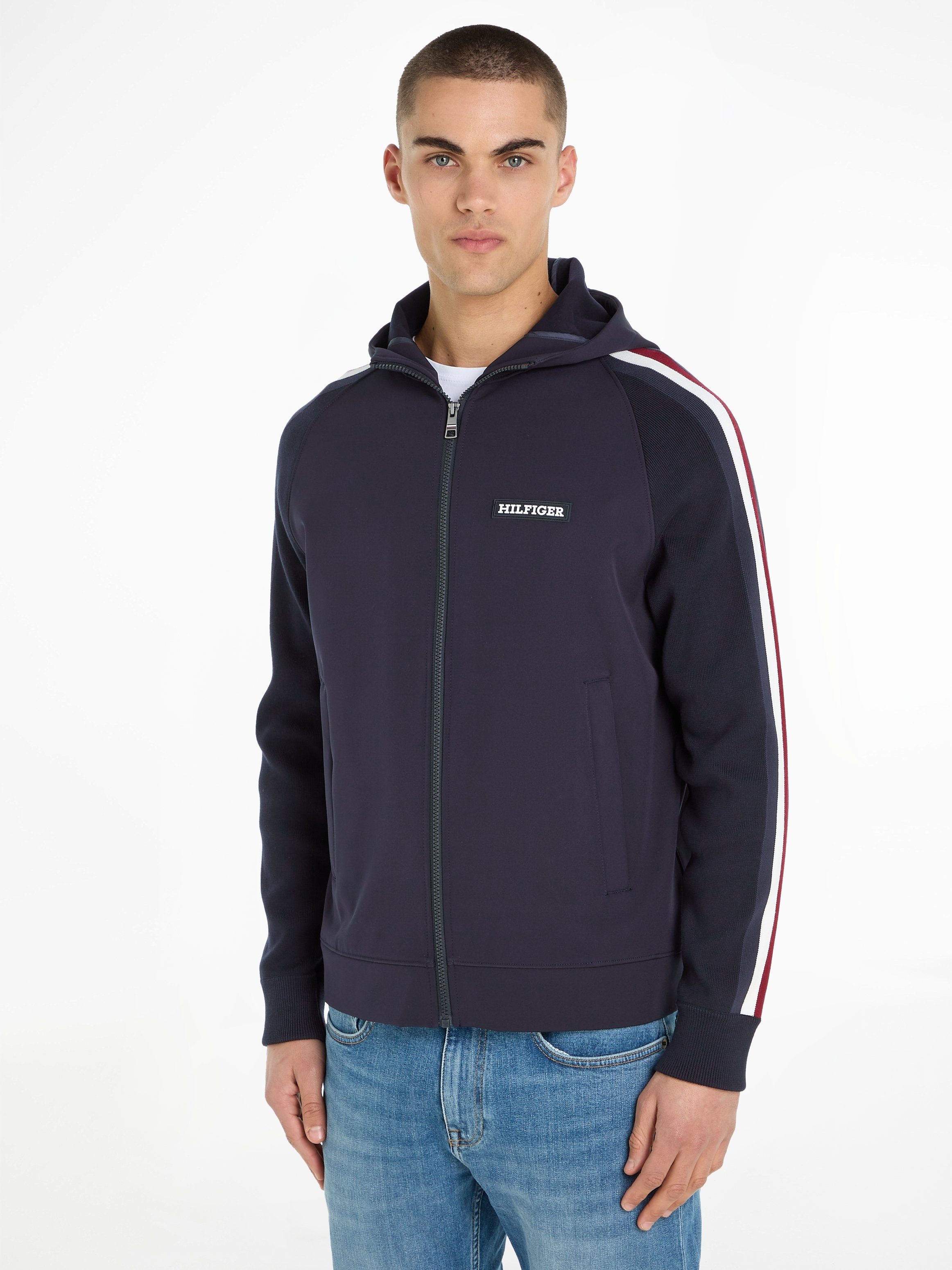 Tommy Hilfiger Kapuzenpullover MIXED MEDIA HOODED günstig online kaufen